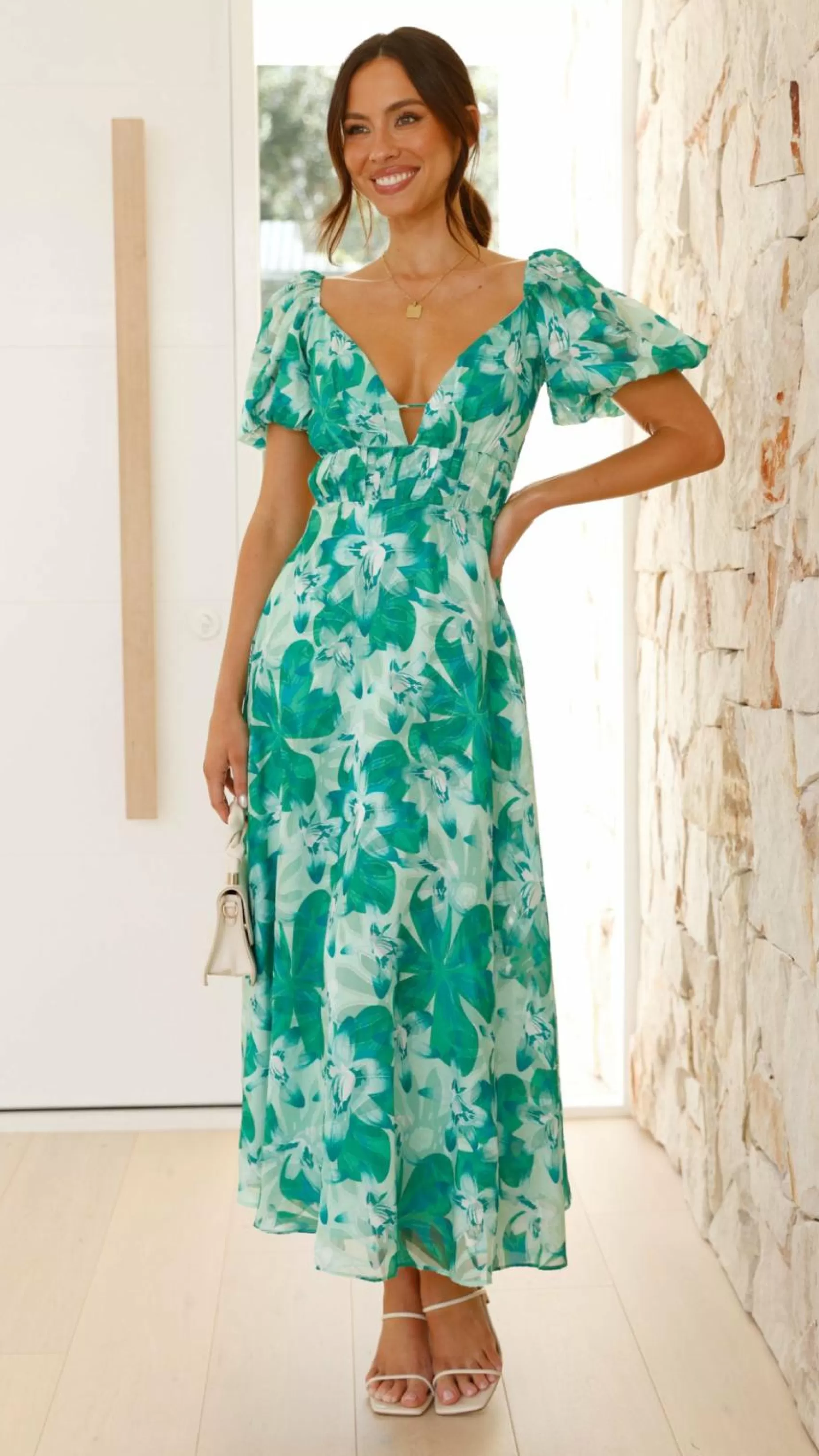 Adeliza Maxi Dress - | Billy J Sale