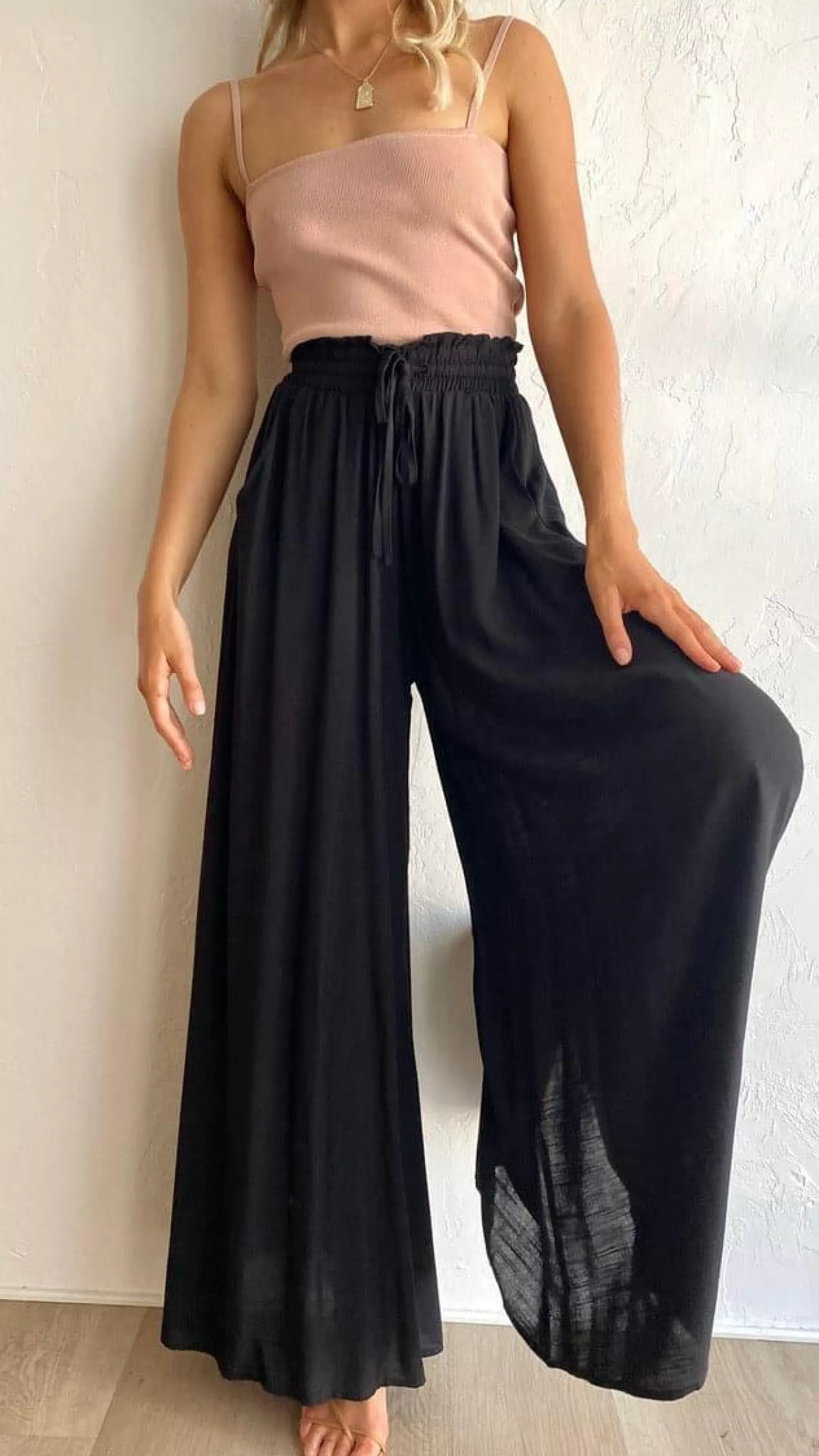 Avery Wide Leg Pants - | Billy J Cheap