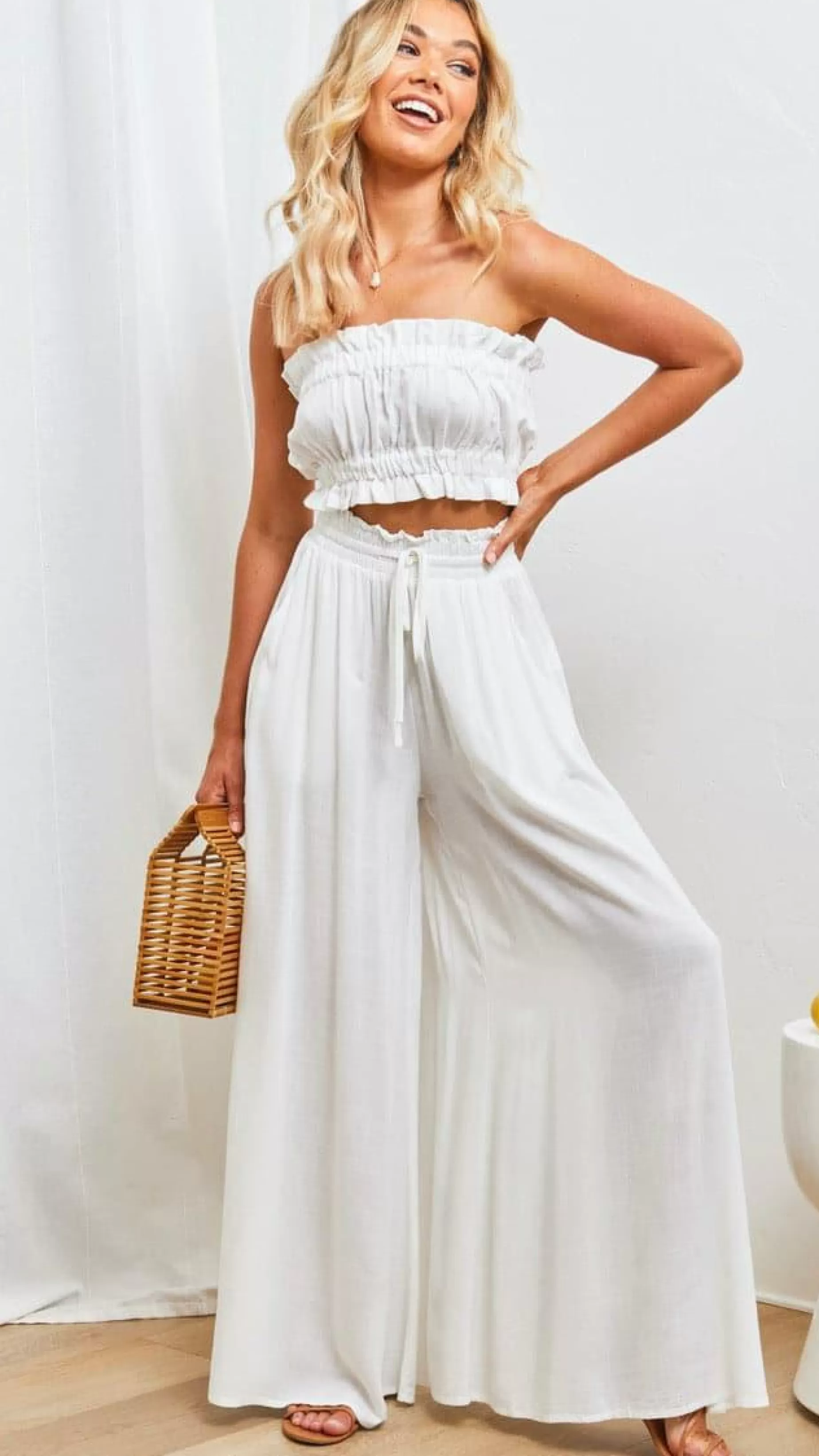 Avery Wide Leg Pants - | Billy J Best