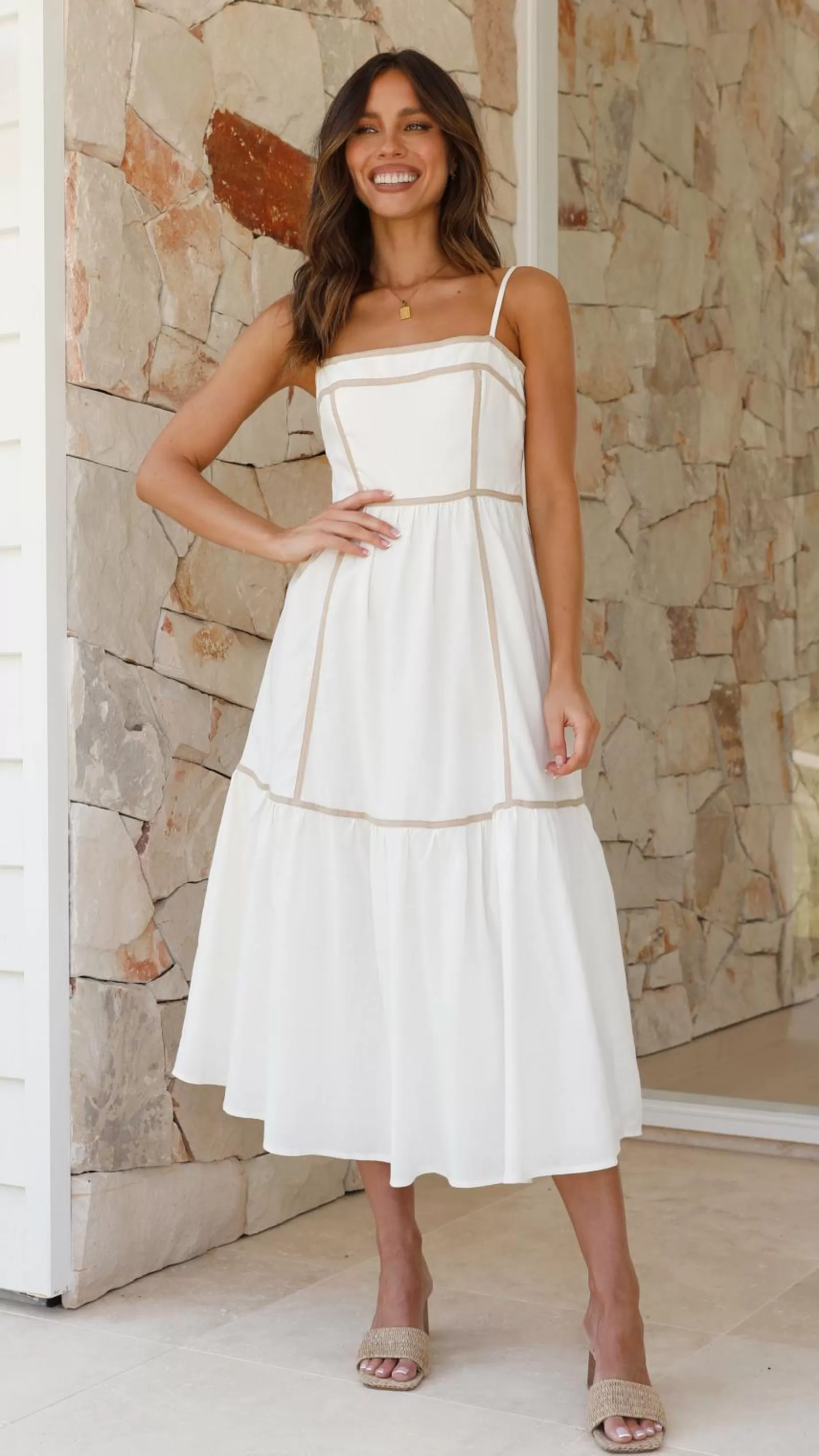 Baina Midi Dress - | Billy J Discount