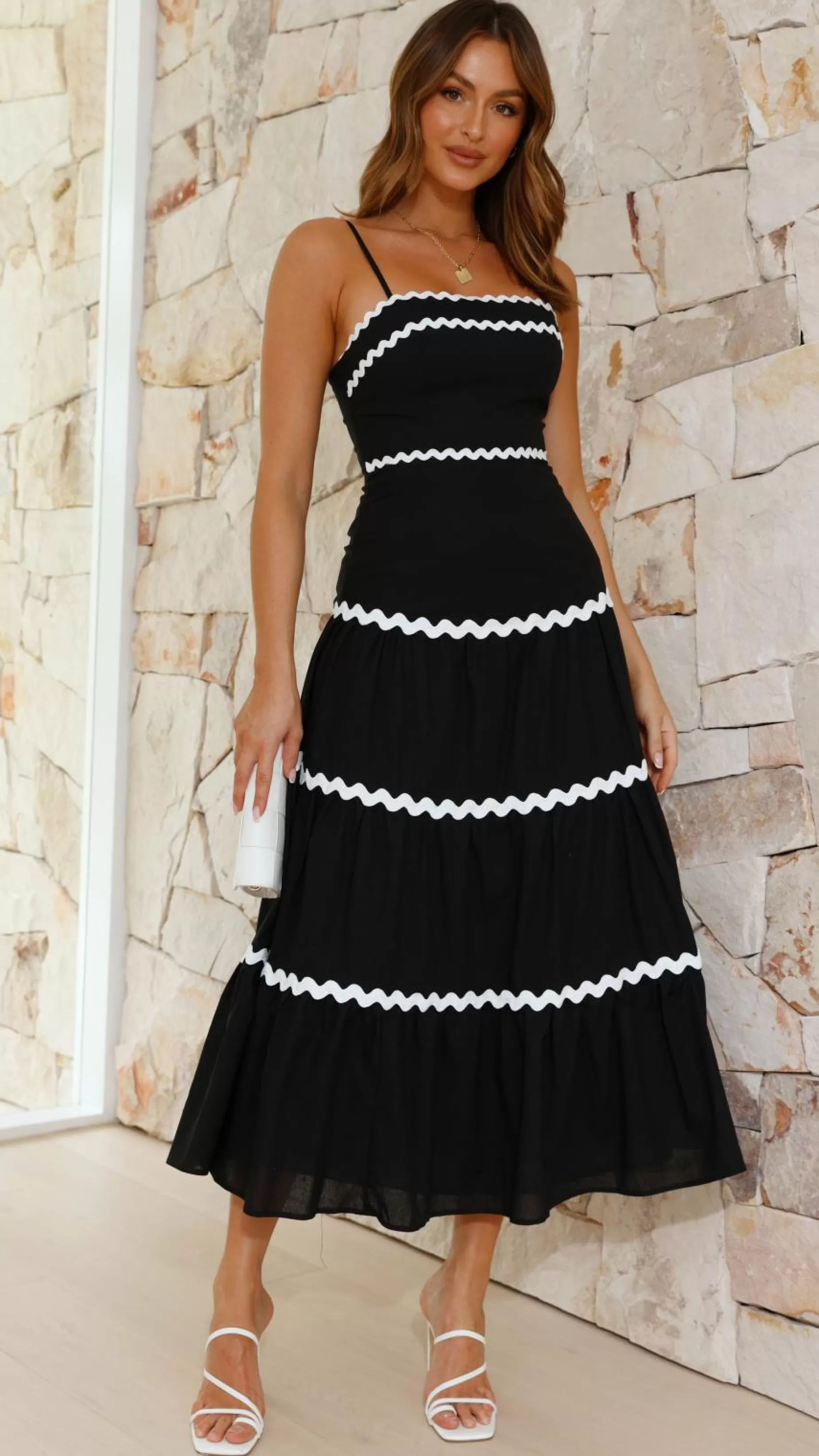 Blanca Maxi Dress - | Billy J New