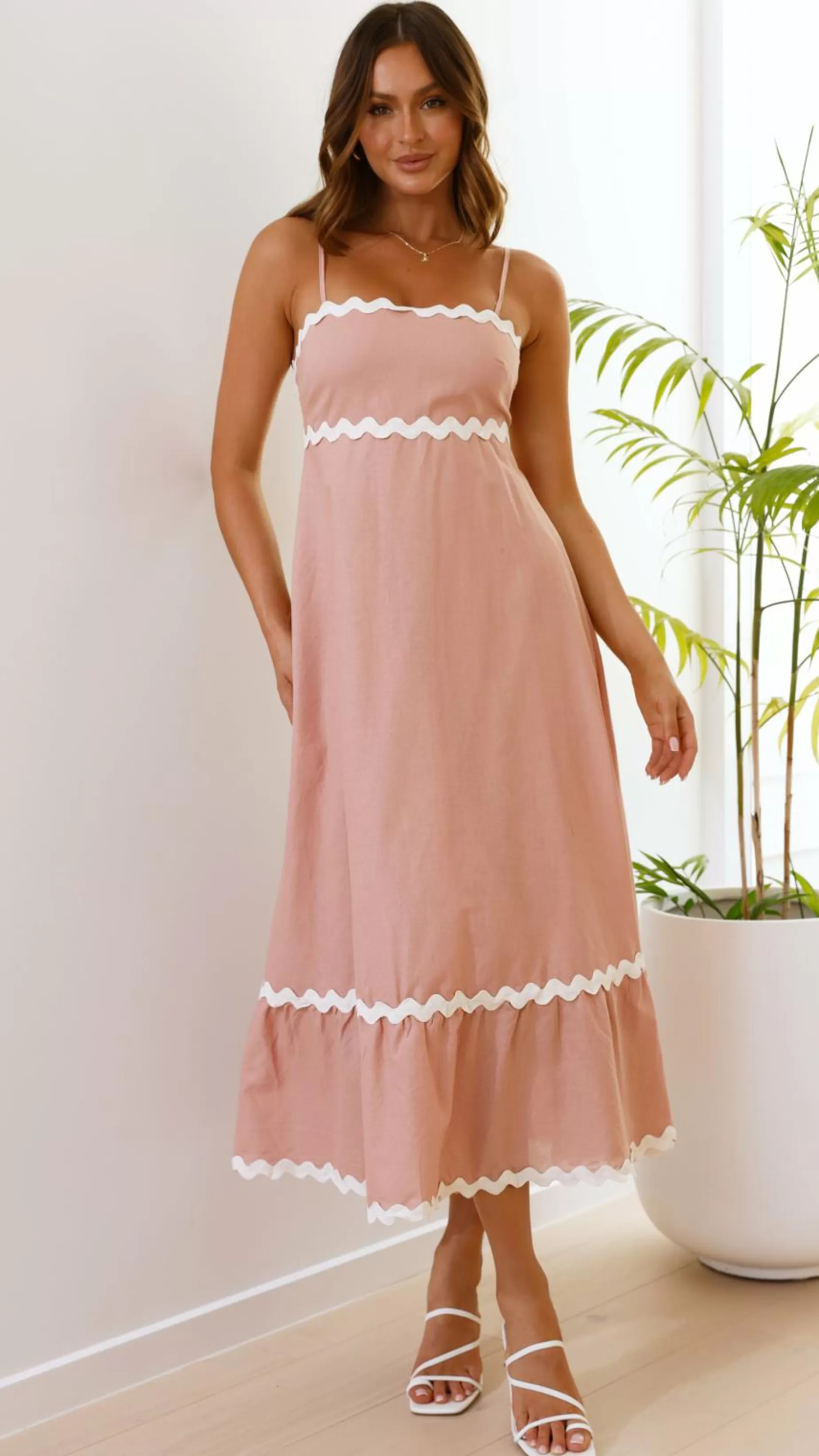 Brodey Midi Dress - | Billy J Shop