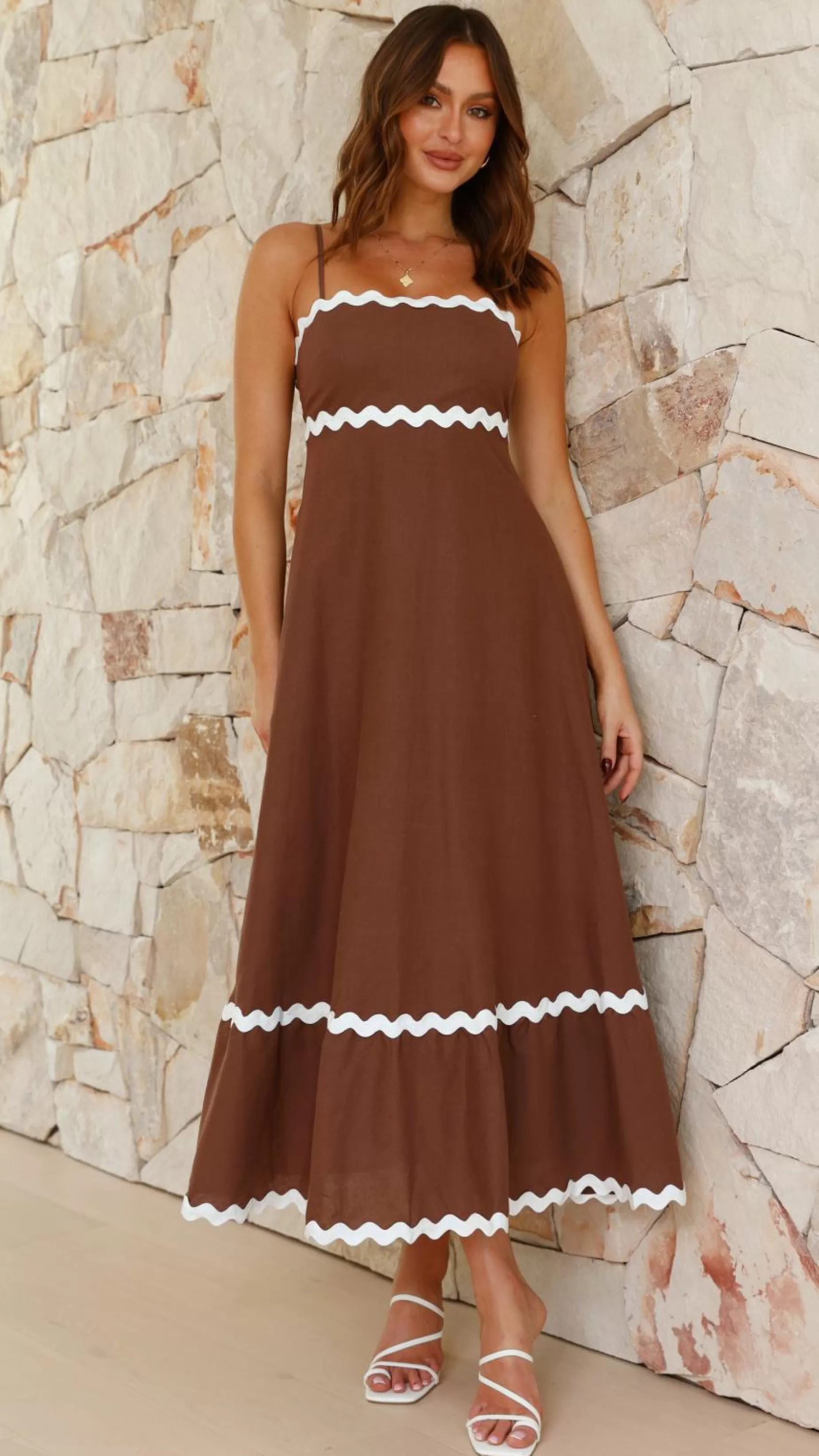 Brodey Midi Dress - | Billy J Sale