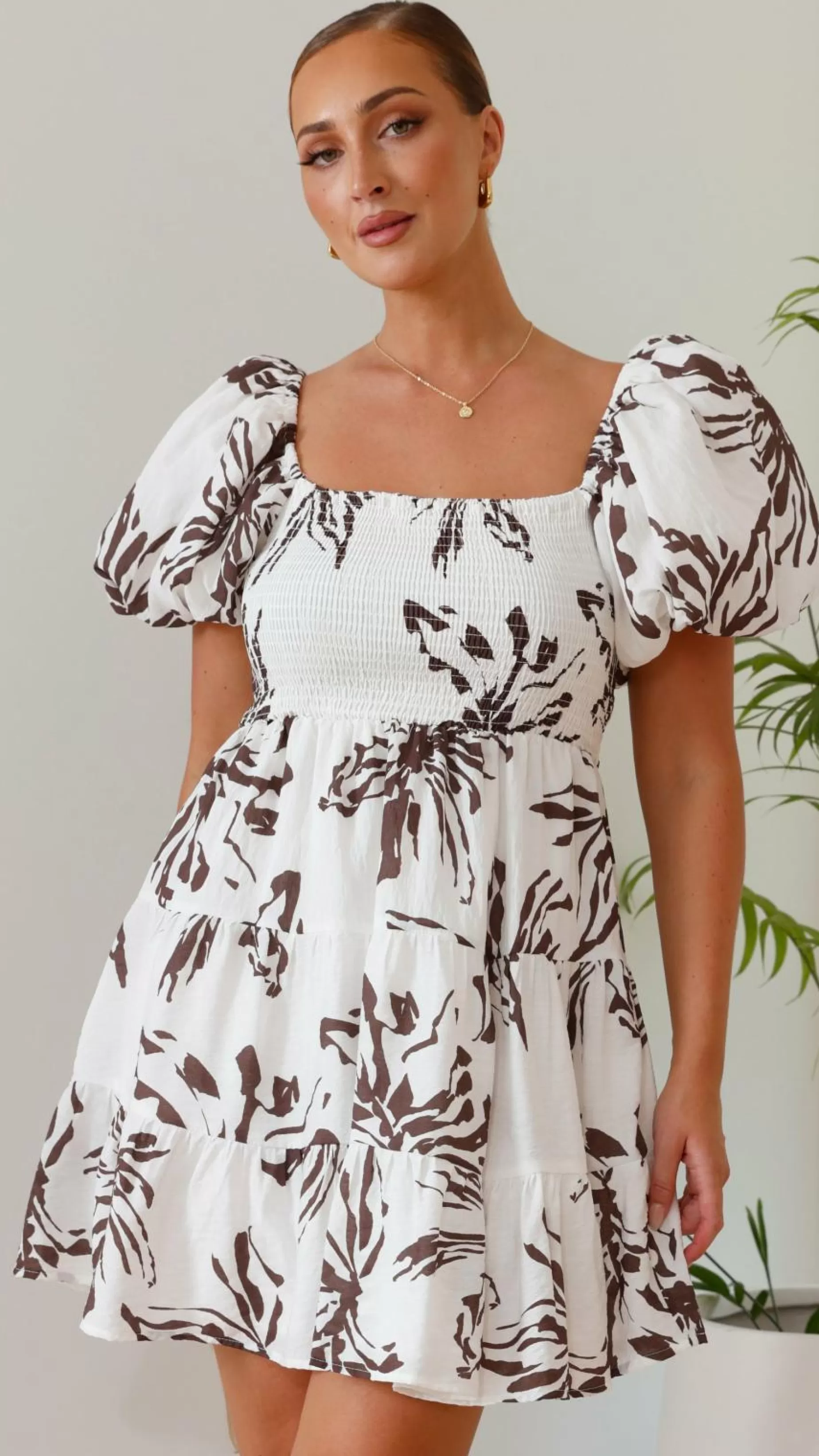 Bronty Mini Dress - | Billy J New