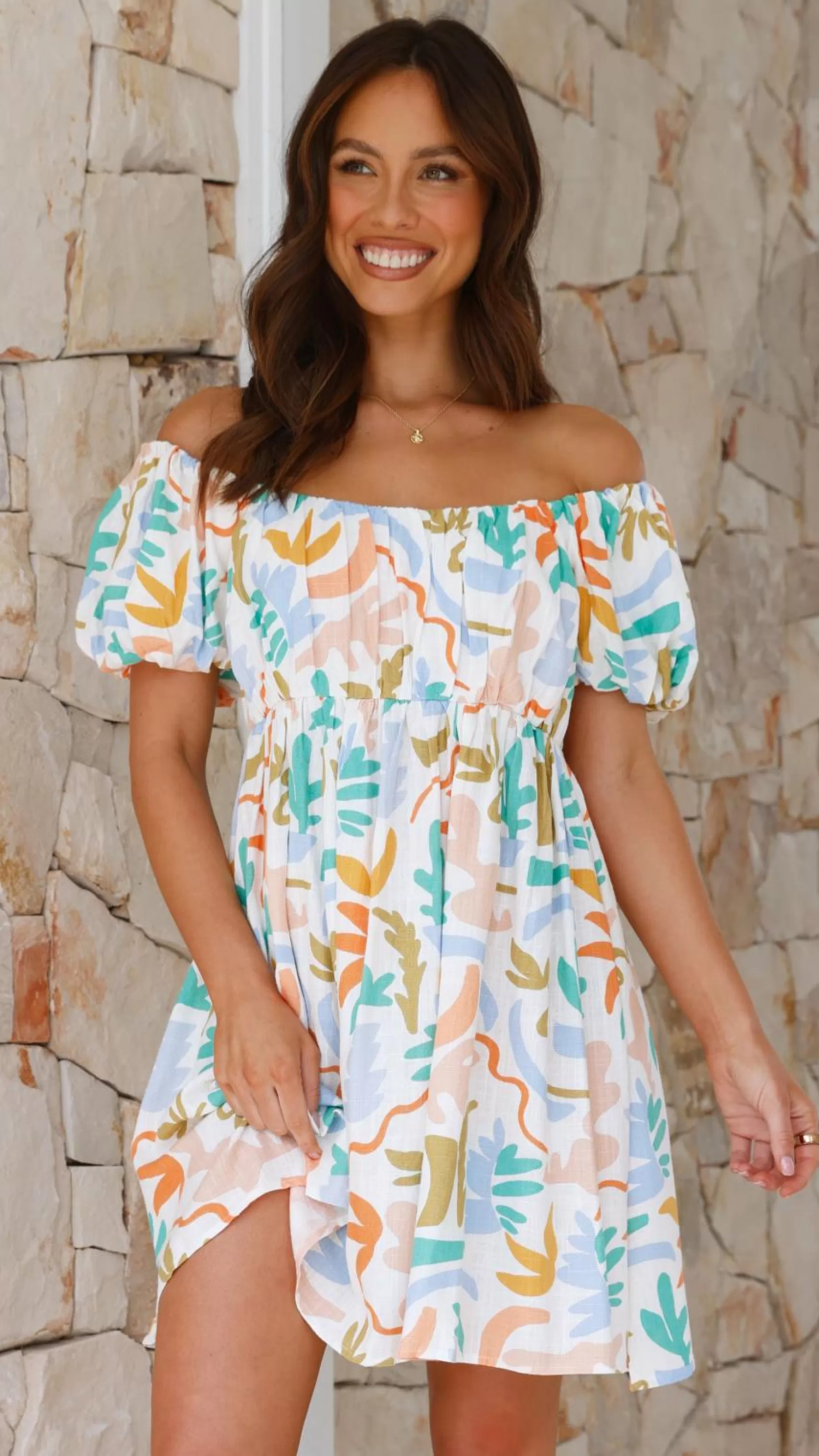Caesarea Mini Dress - | Billy J Best