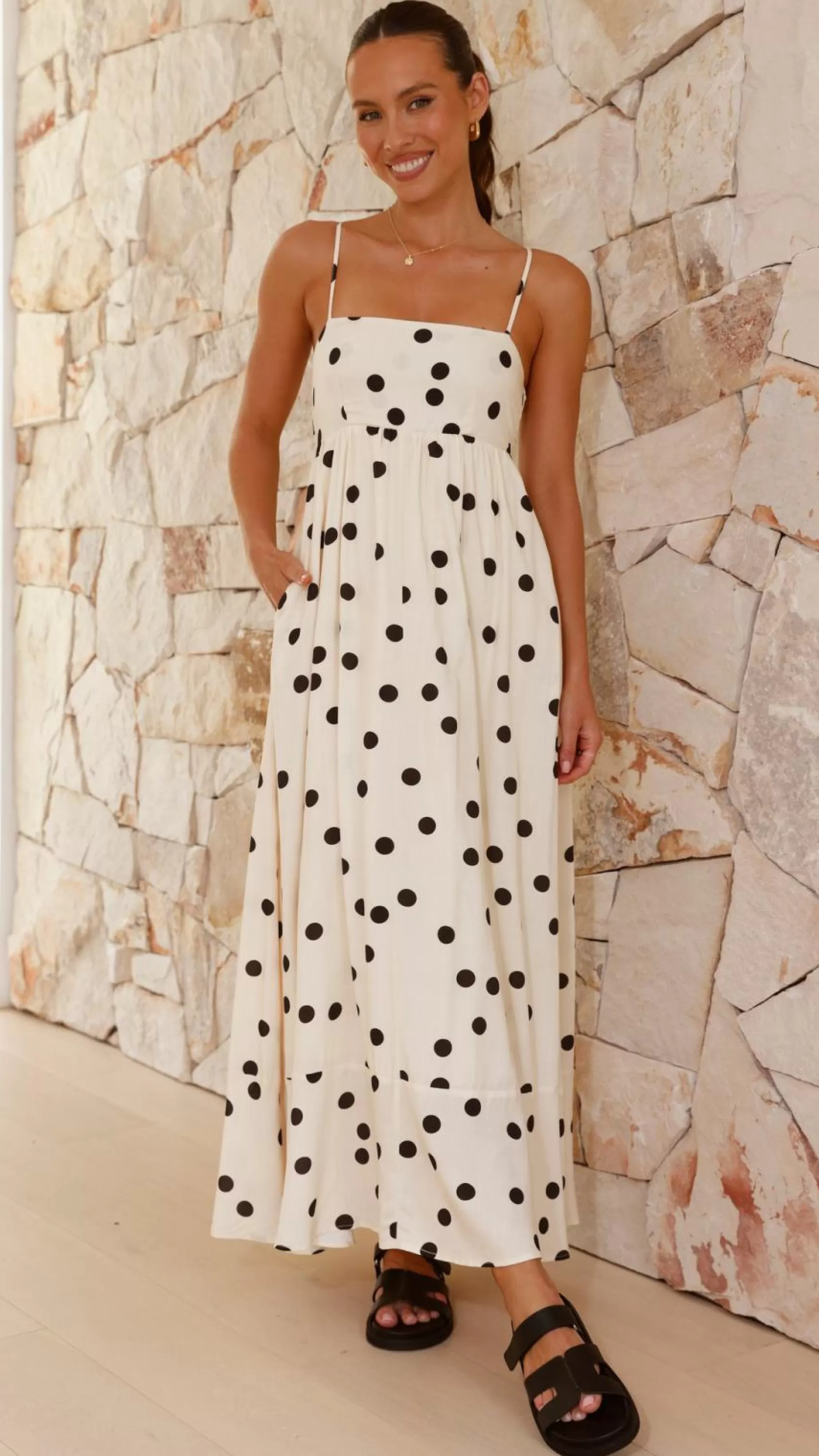Caius Midi Dress - | Billy J Best Sale