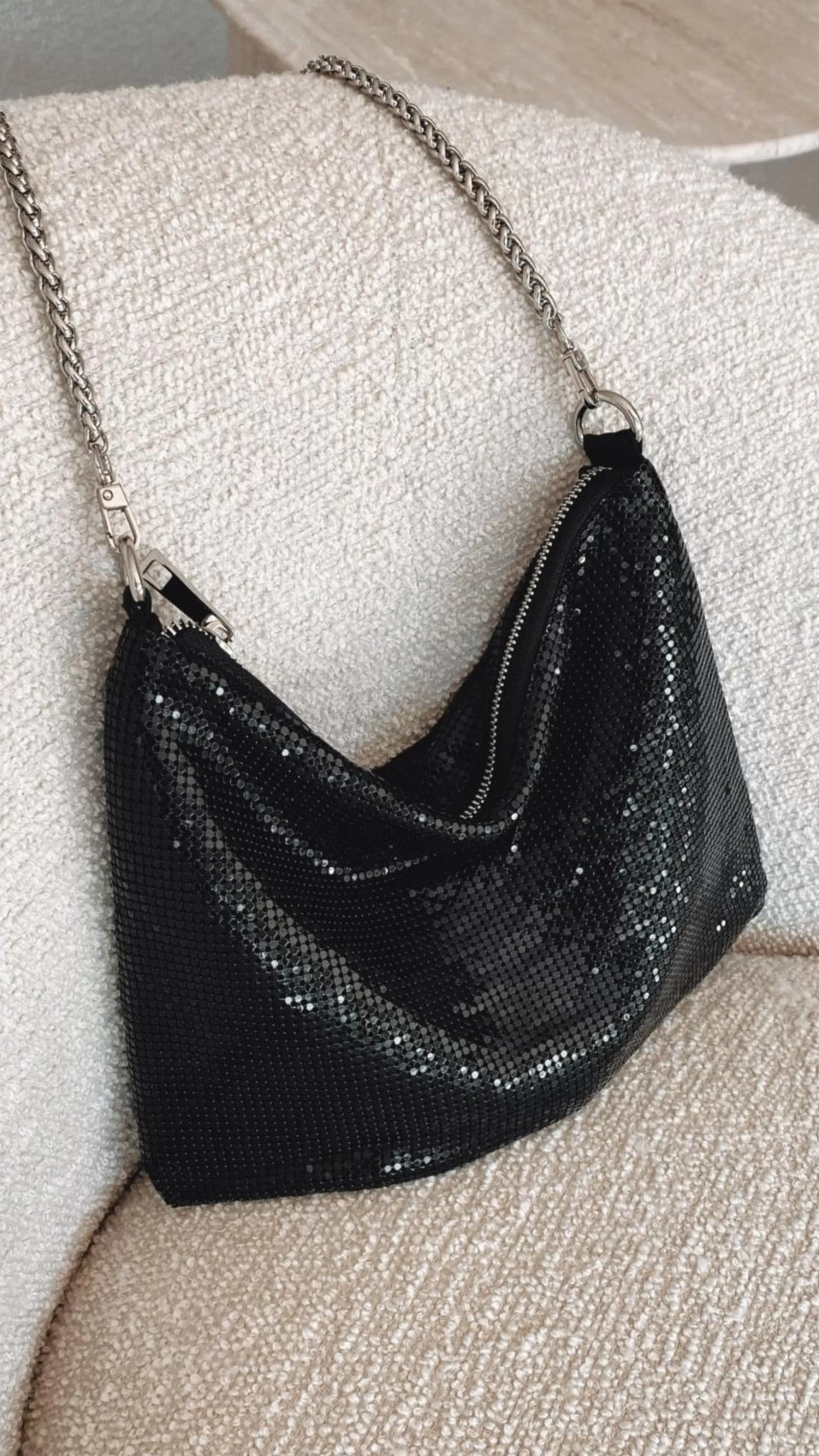 Chain Mesh Bag - | Billy J Hot