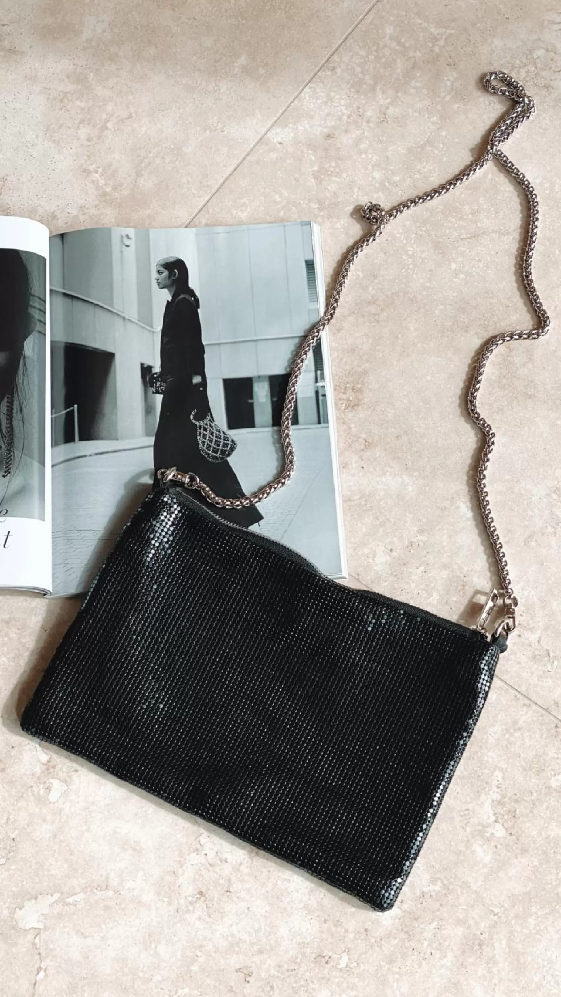 Chain Mesh Bag - | Billy J Hot