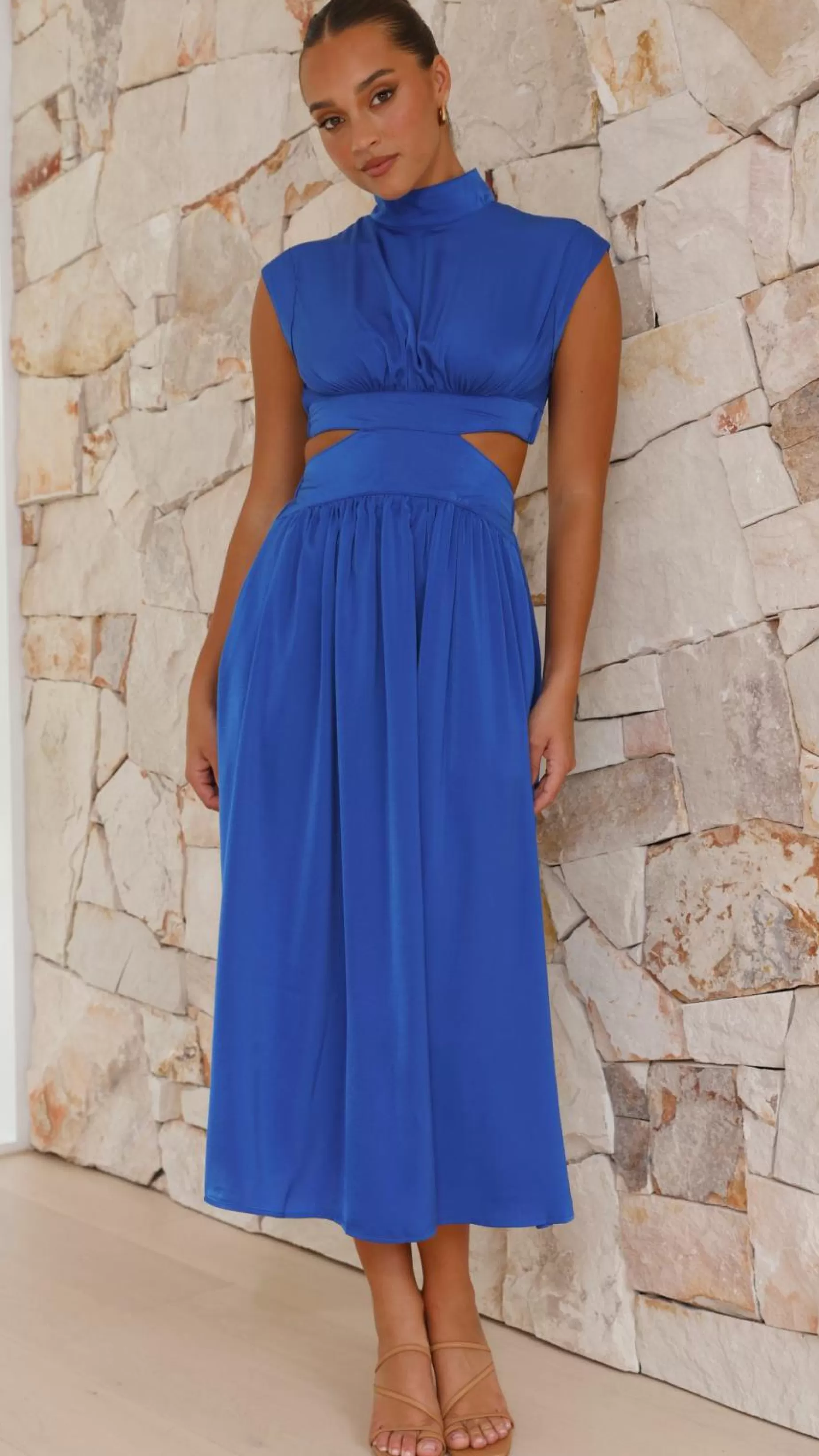 Cindie Midi Dress - | Billy J New