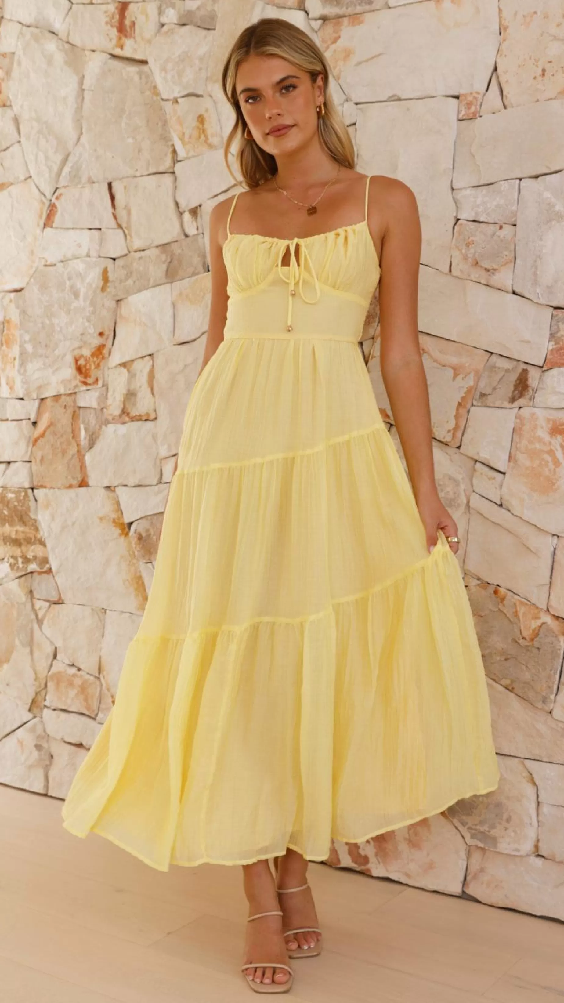 Cove Maxi Dress - | Billy J New