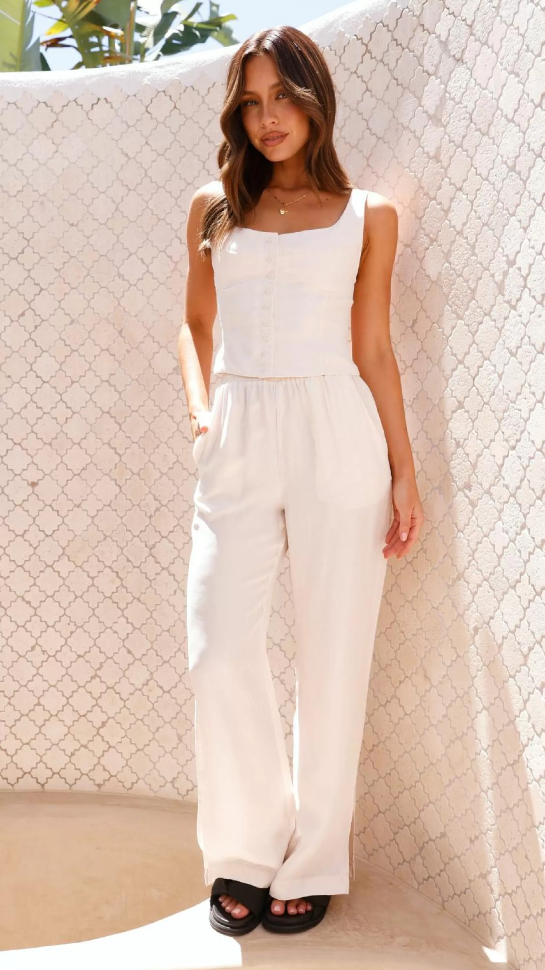 Dara Cupro Pants - | Billy J Store