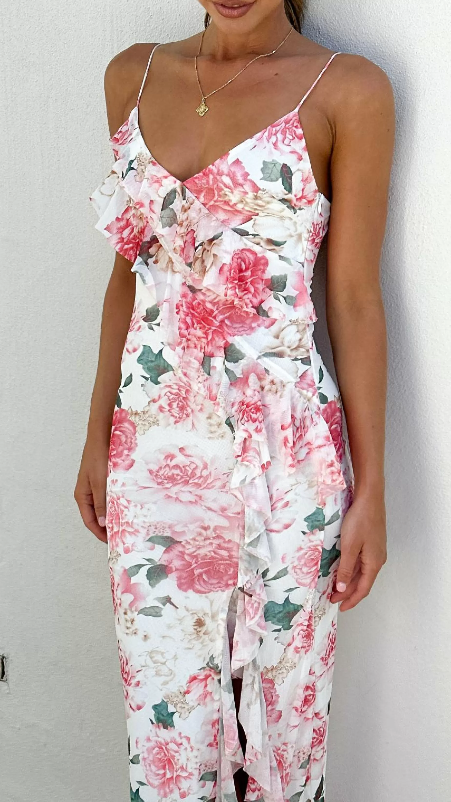 Debbie Midi Dress - | Billy J New
