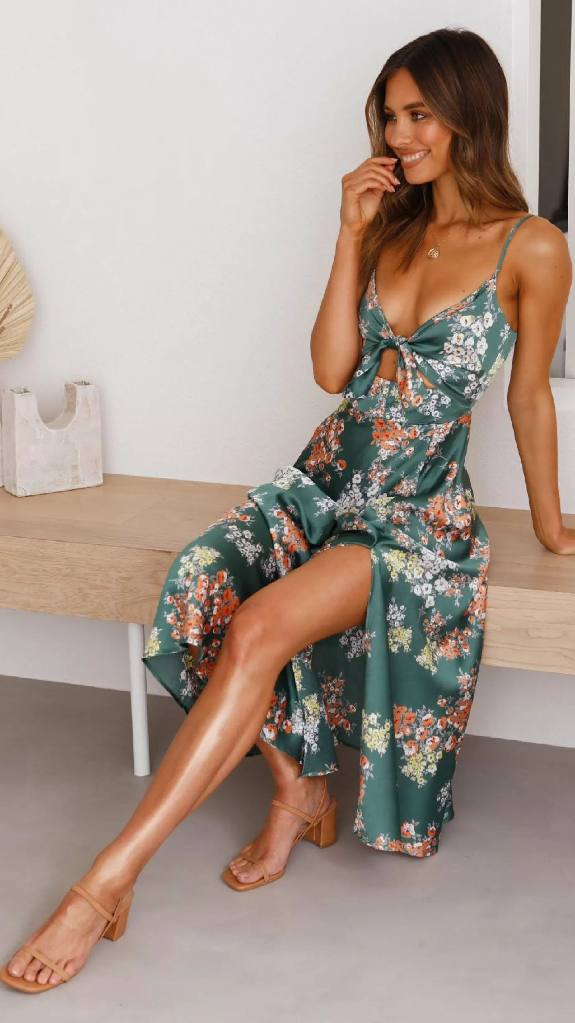 Dreamers Midi Dress - | Billy J New