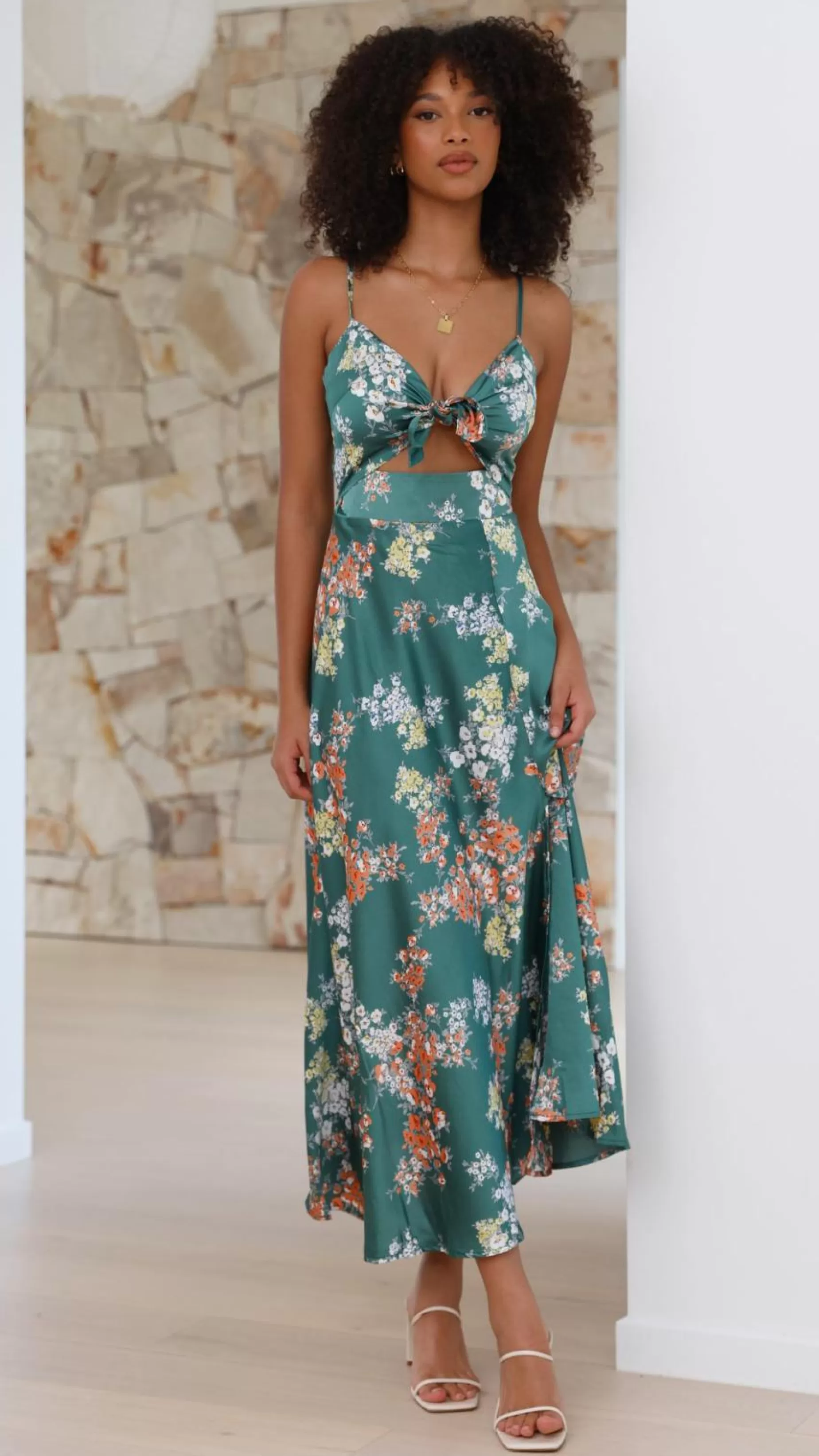Dreamers Midi Dress - | Billy J New