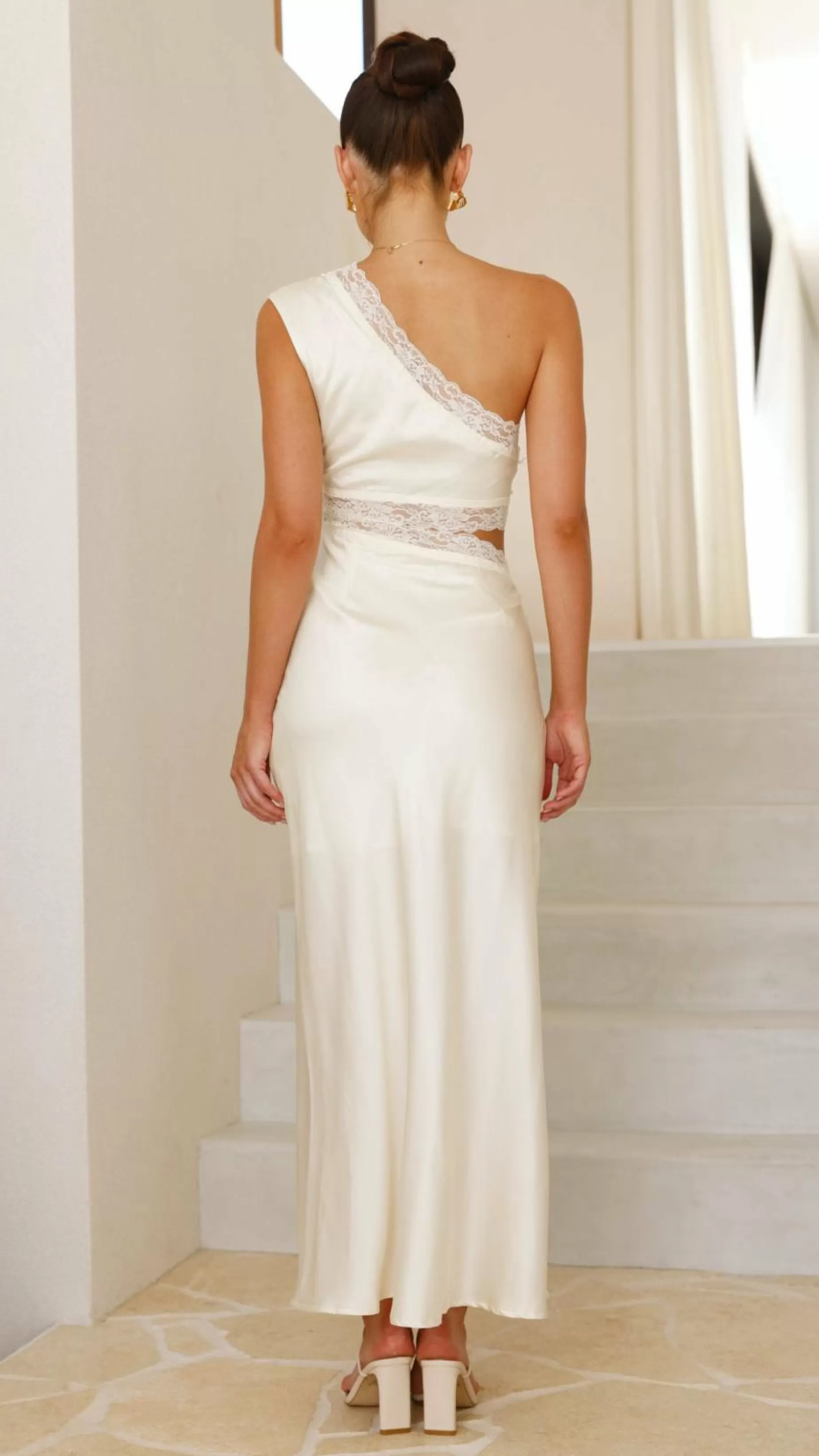 Emily One Shoulder Maxi Dress - | Billy J Best Sale