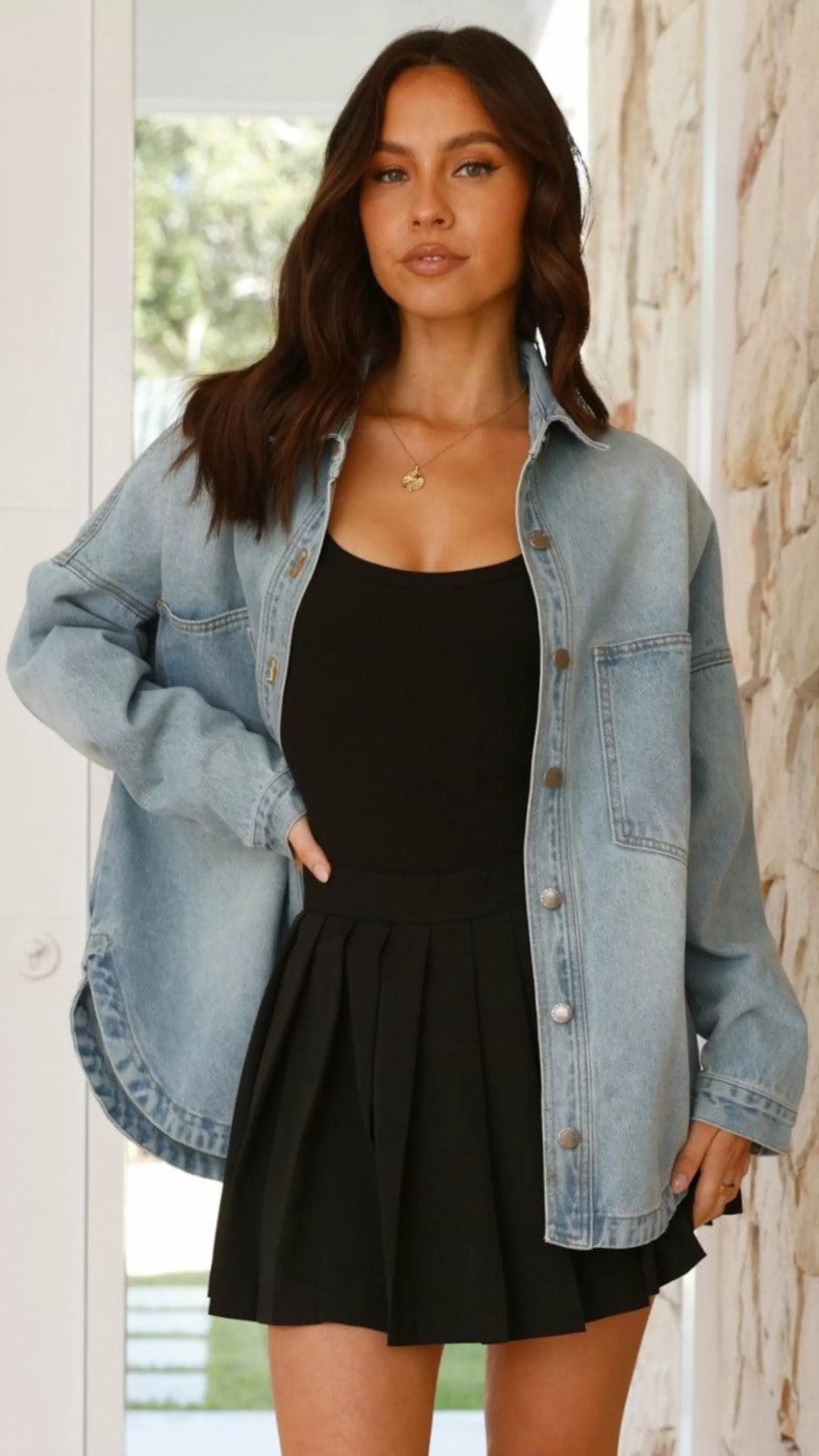 Ensley Denim Jacket - | Billy J Online