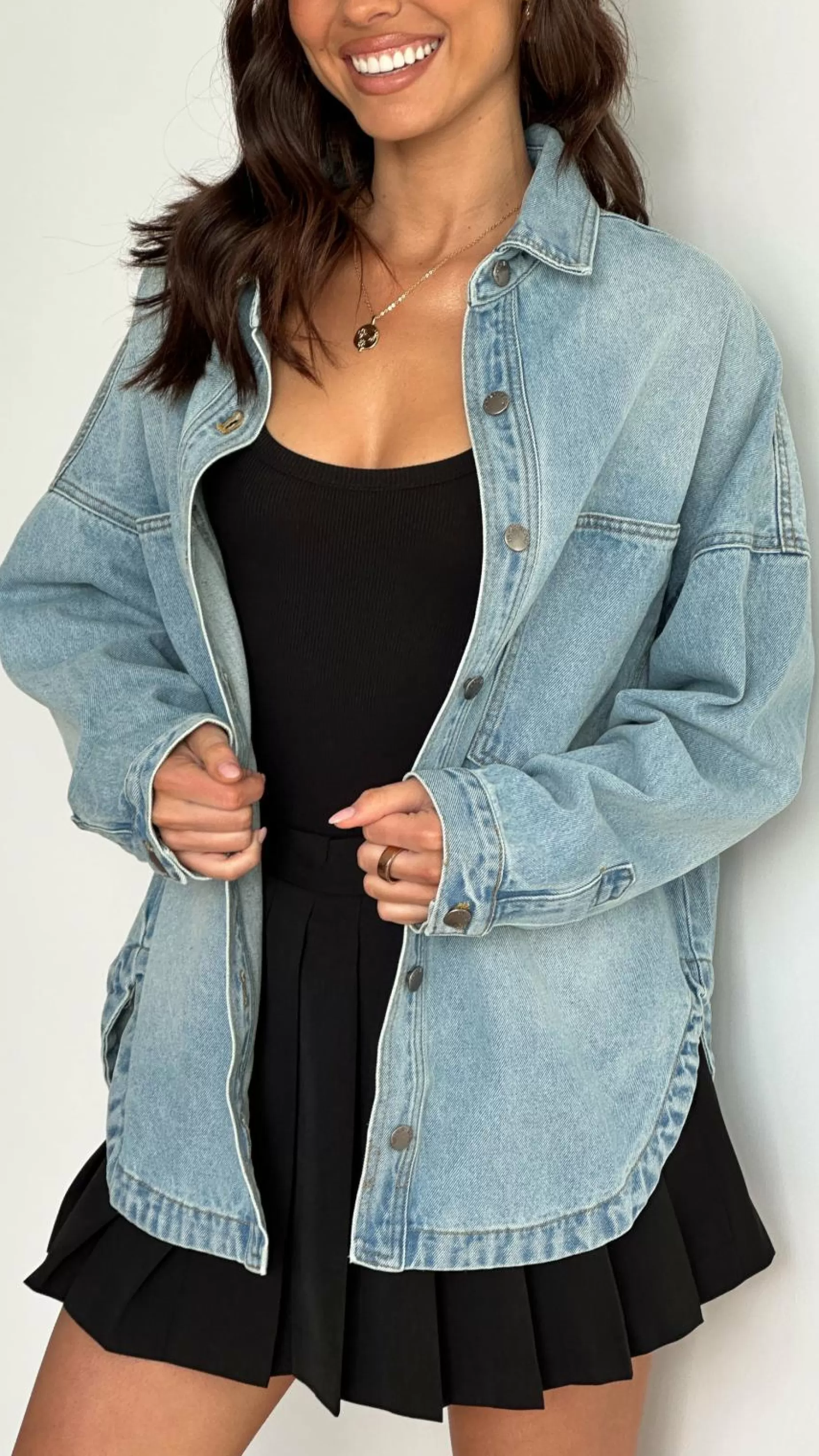Ensley Denim Jacket - | Billy J Online