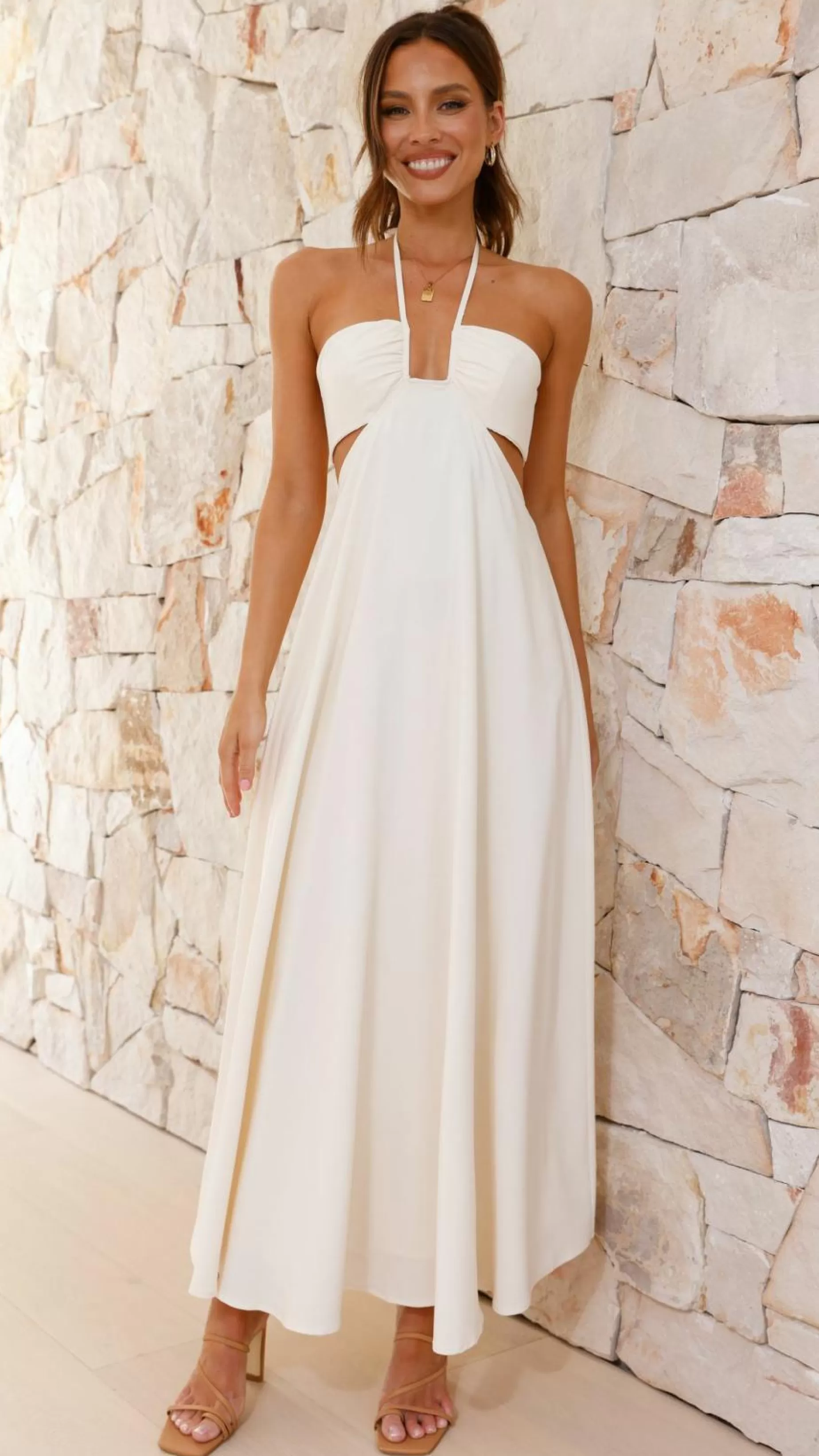 Faya Maxi Dress - | Billy J New