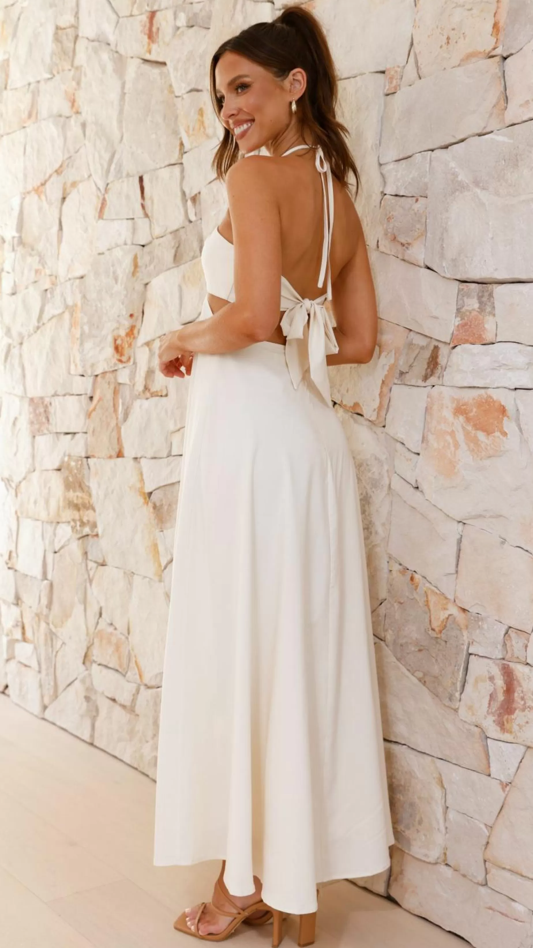 Faya Maxi Dress - | Billy J New
