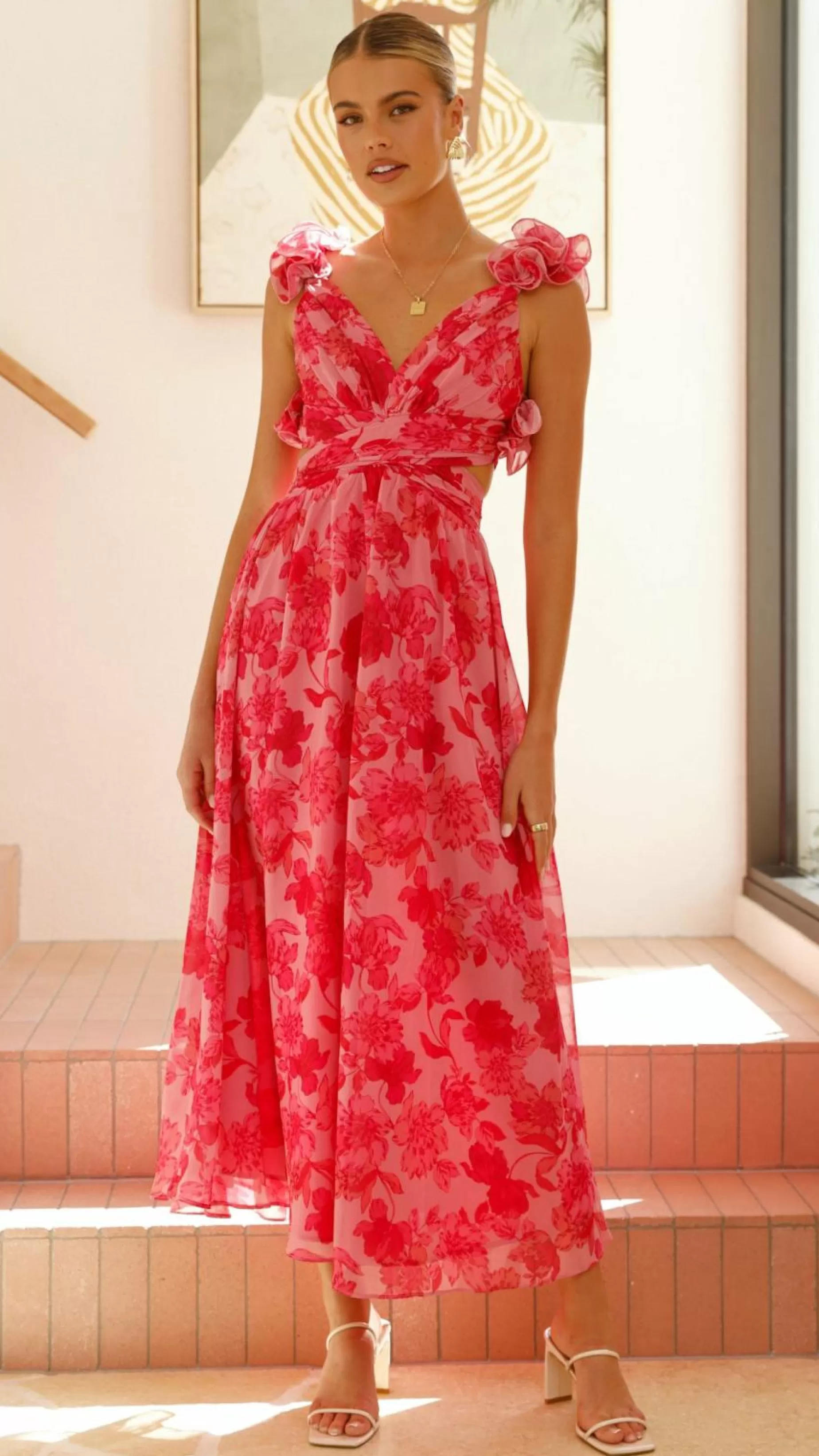 Galilhai Maxi Dress - | Billy J Clearance