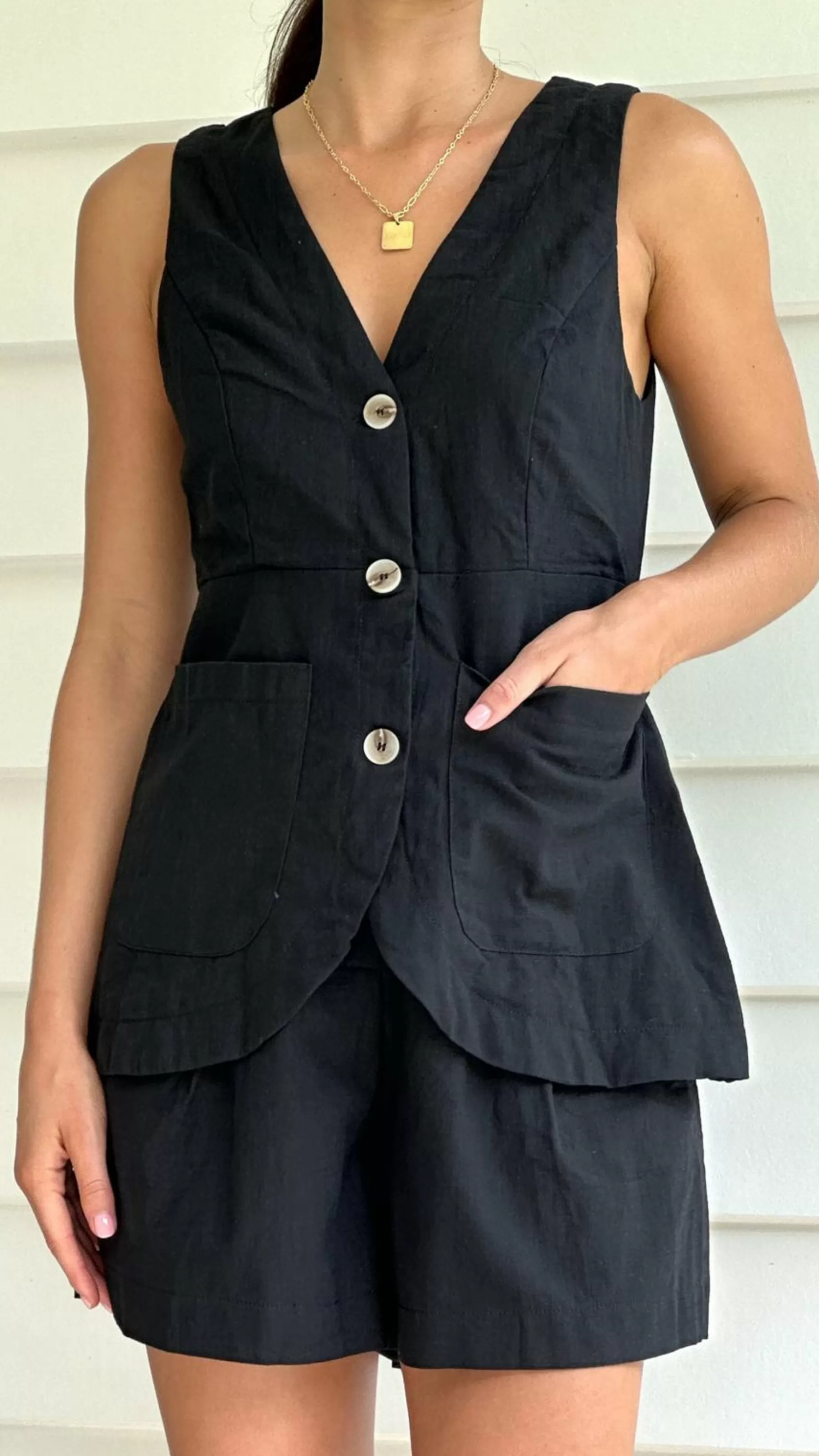 Gloria Vest - | Billy J Outlet