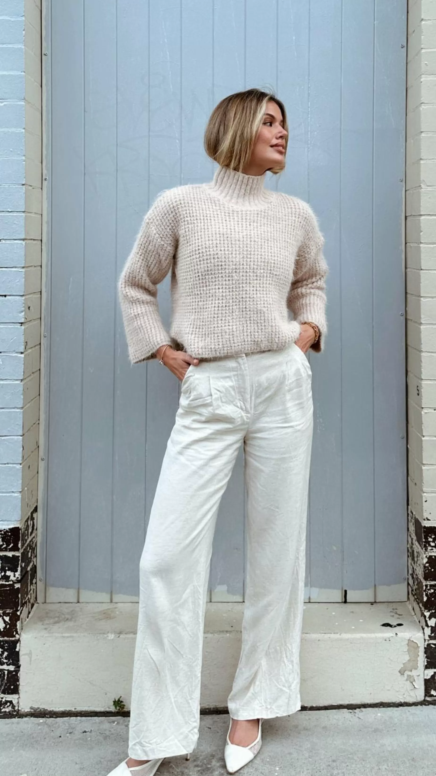 Haidar Knitted Top - | Billy J Cheap