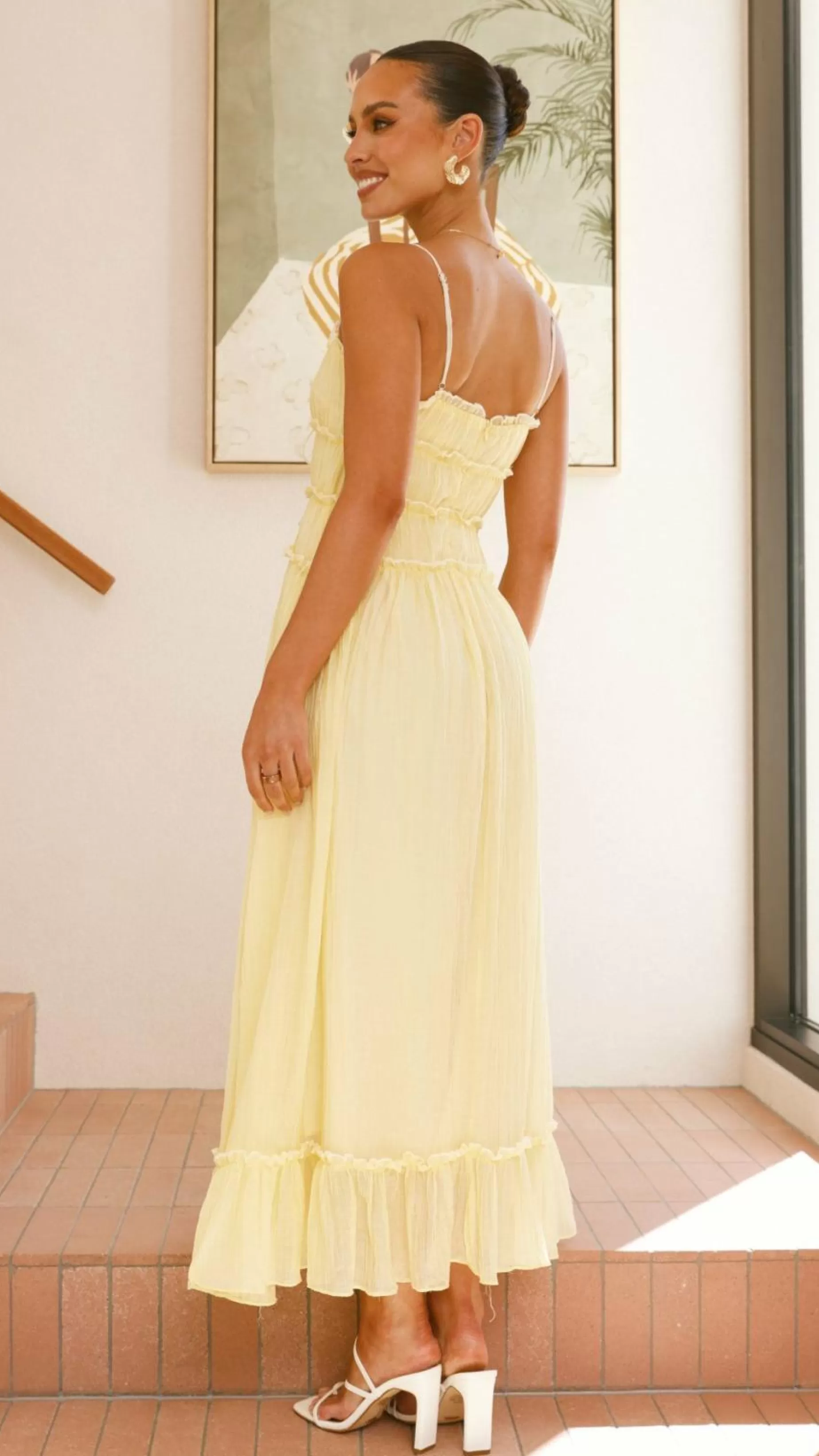 Halo Maxi Dress - | Billy J Clearance