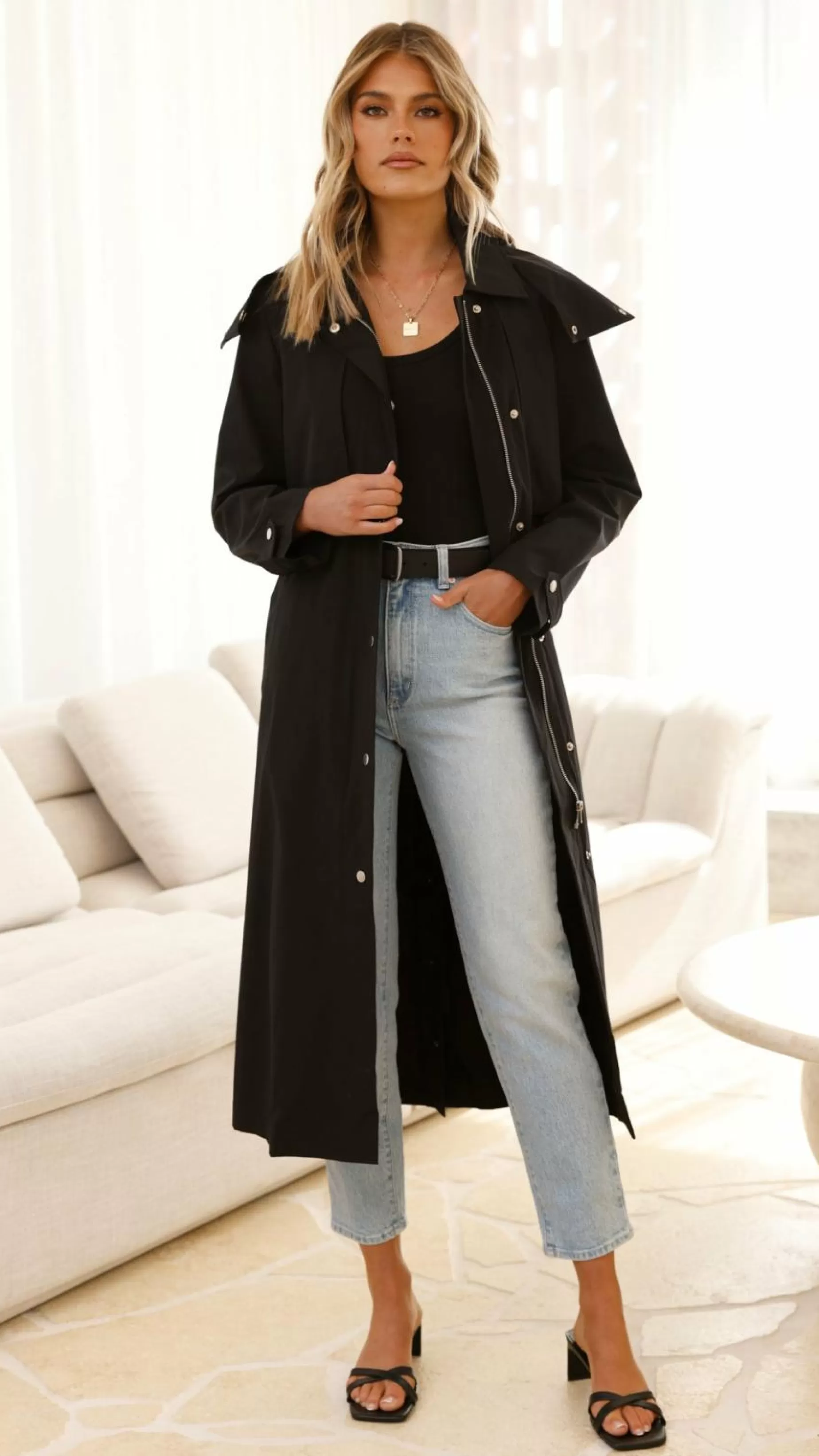 Hendrix Trench - | Billy J Discount