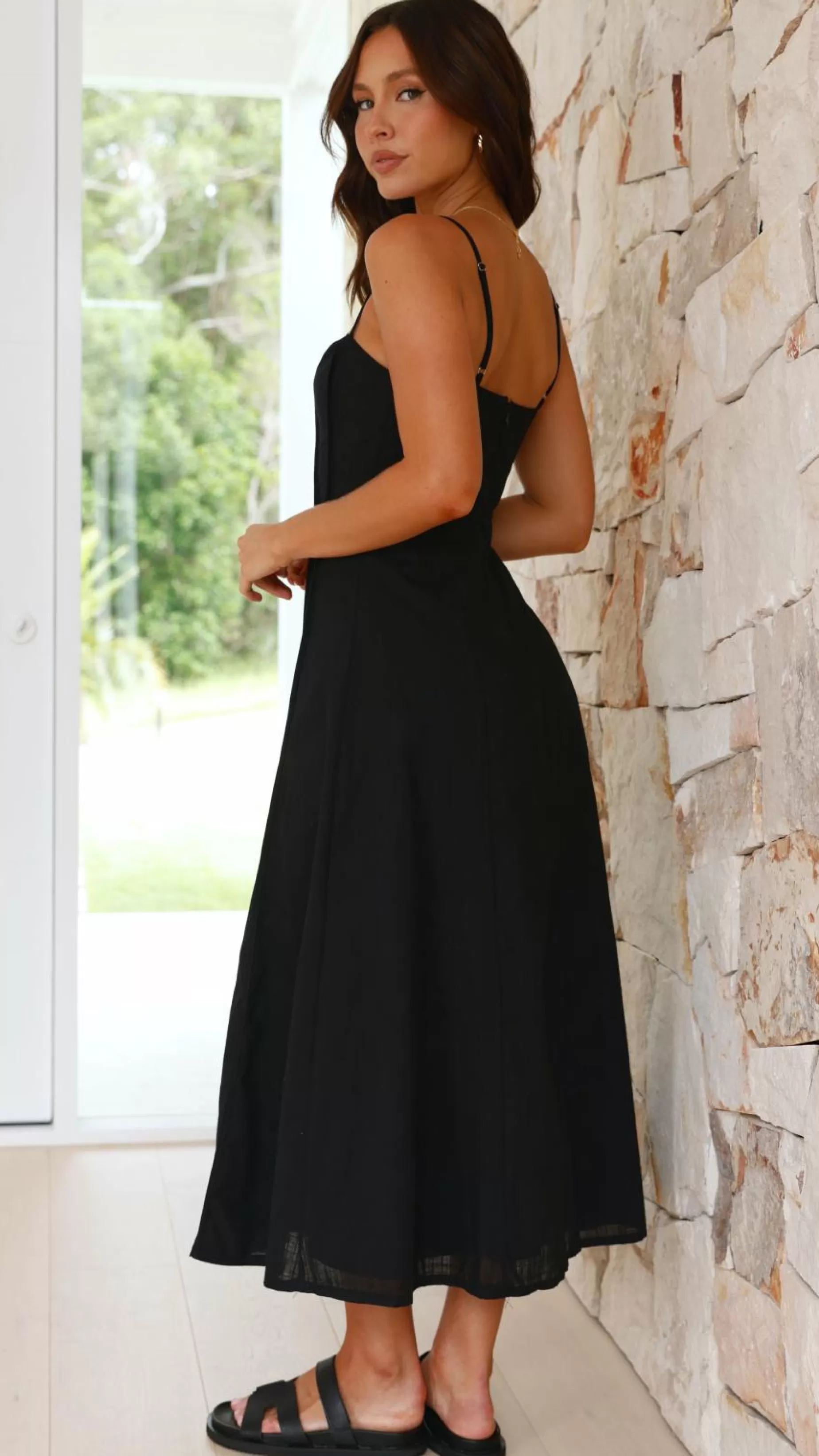 Ilenna Midi Dress - | Billy J Shop