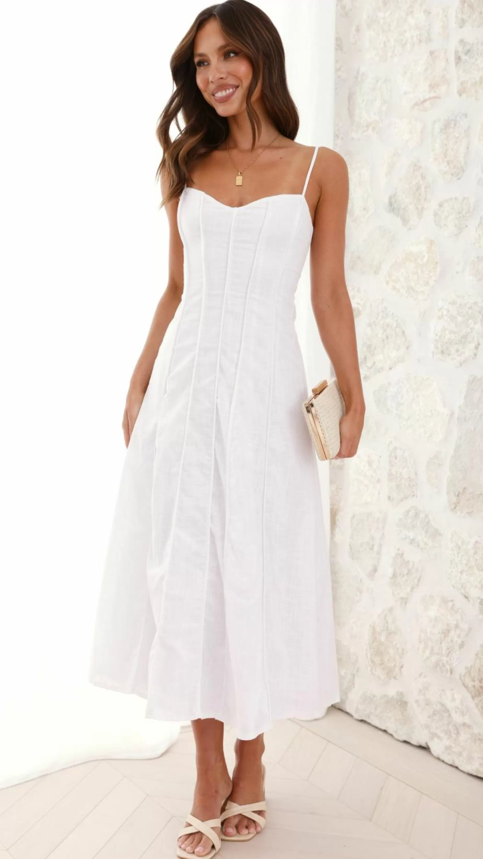 Ilenna Midi Dress - | Billy J Best
