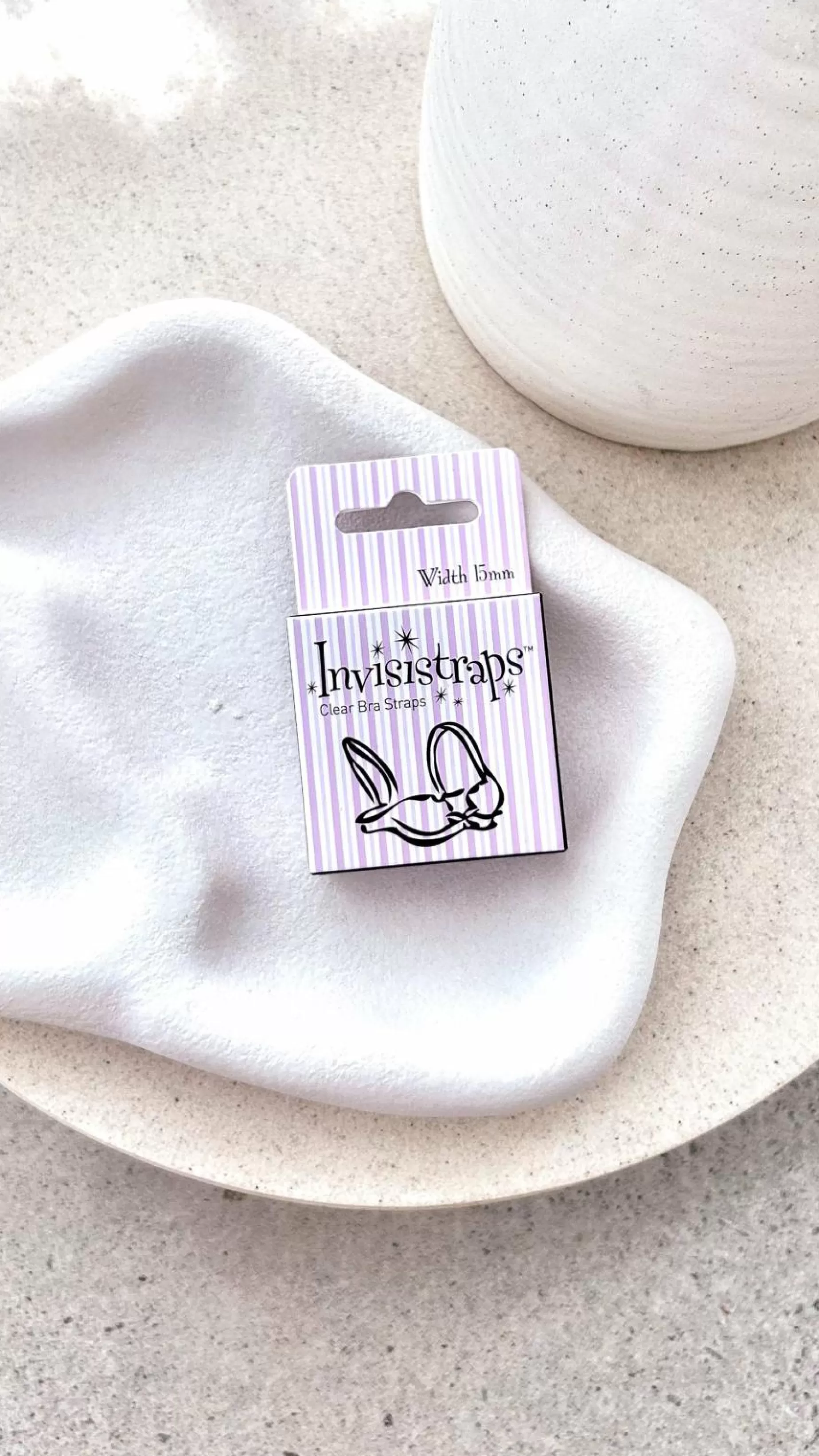 Invisistraps Clear Bra Straps - 15mm | Billy J Store