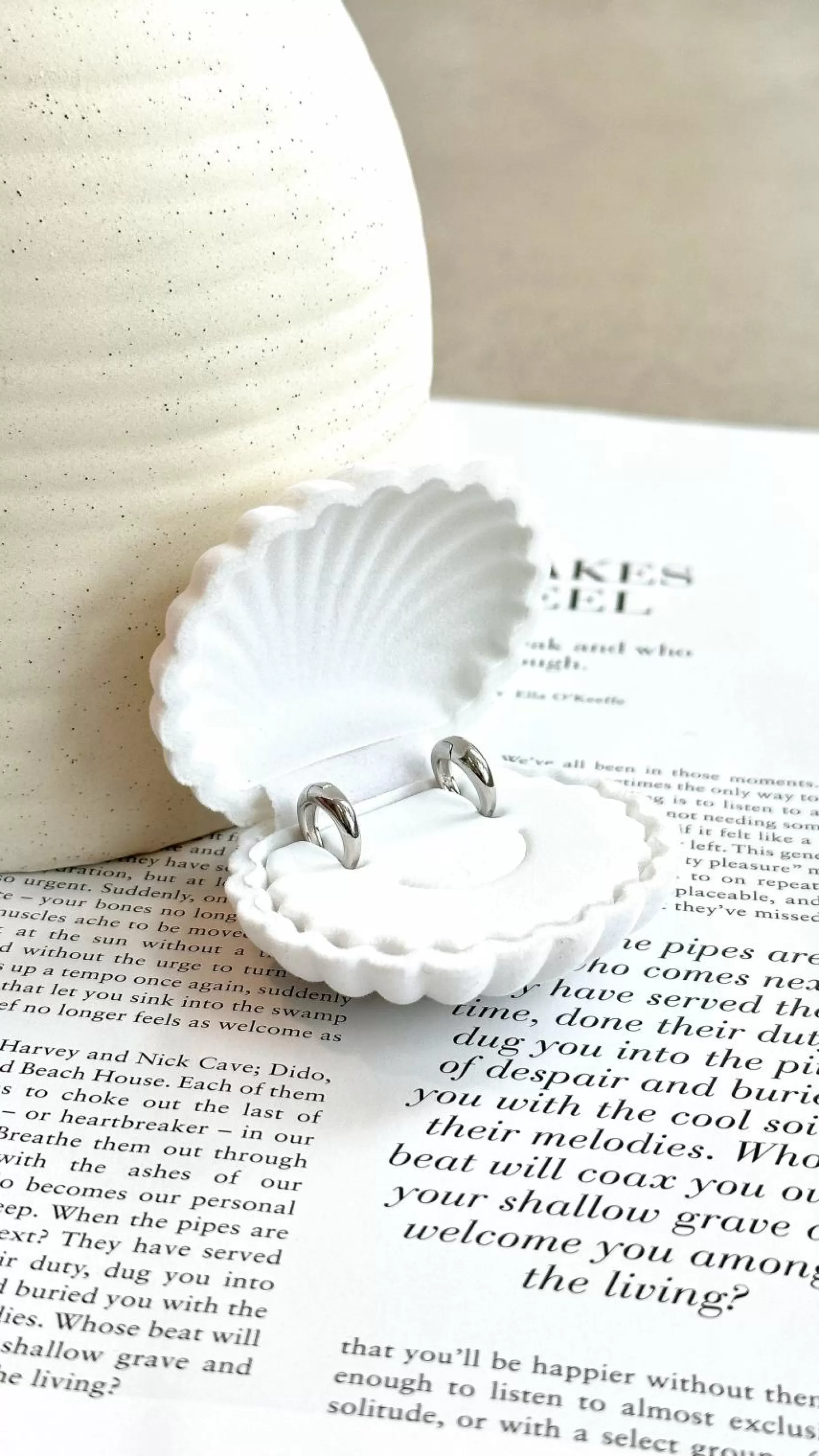 Island Glow Hoop Earrings - | Billy J Shop