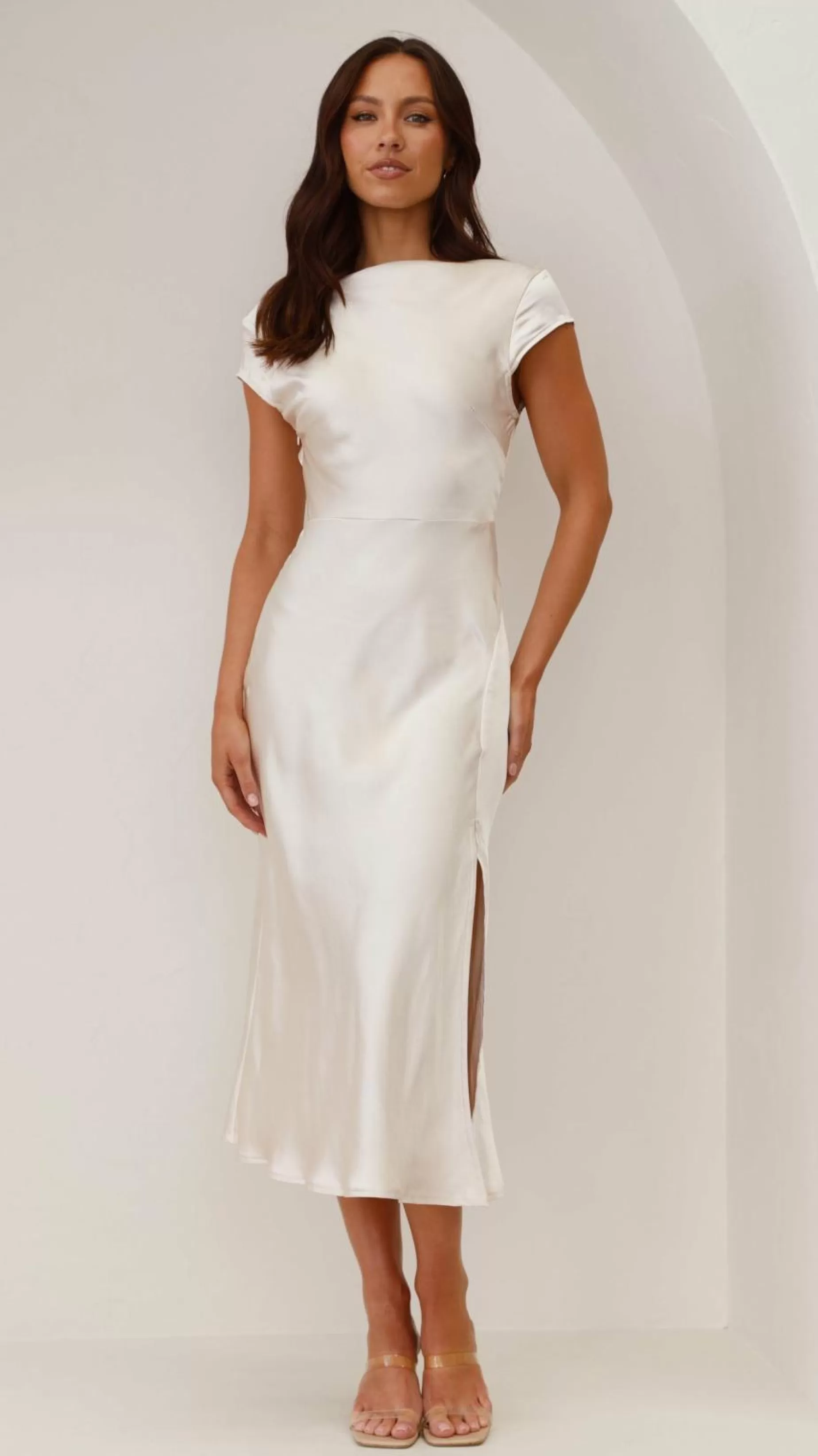 Ivana Midi Dress - | Billy J Fashion