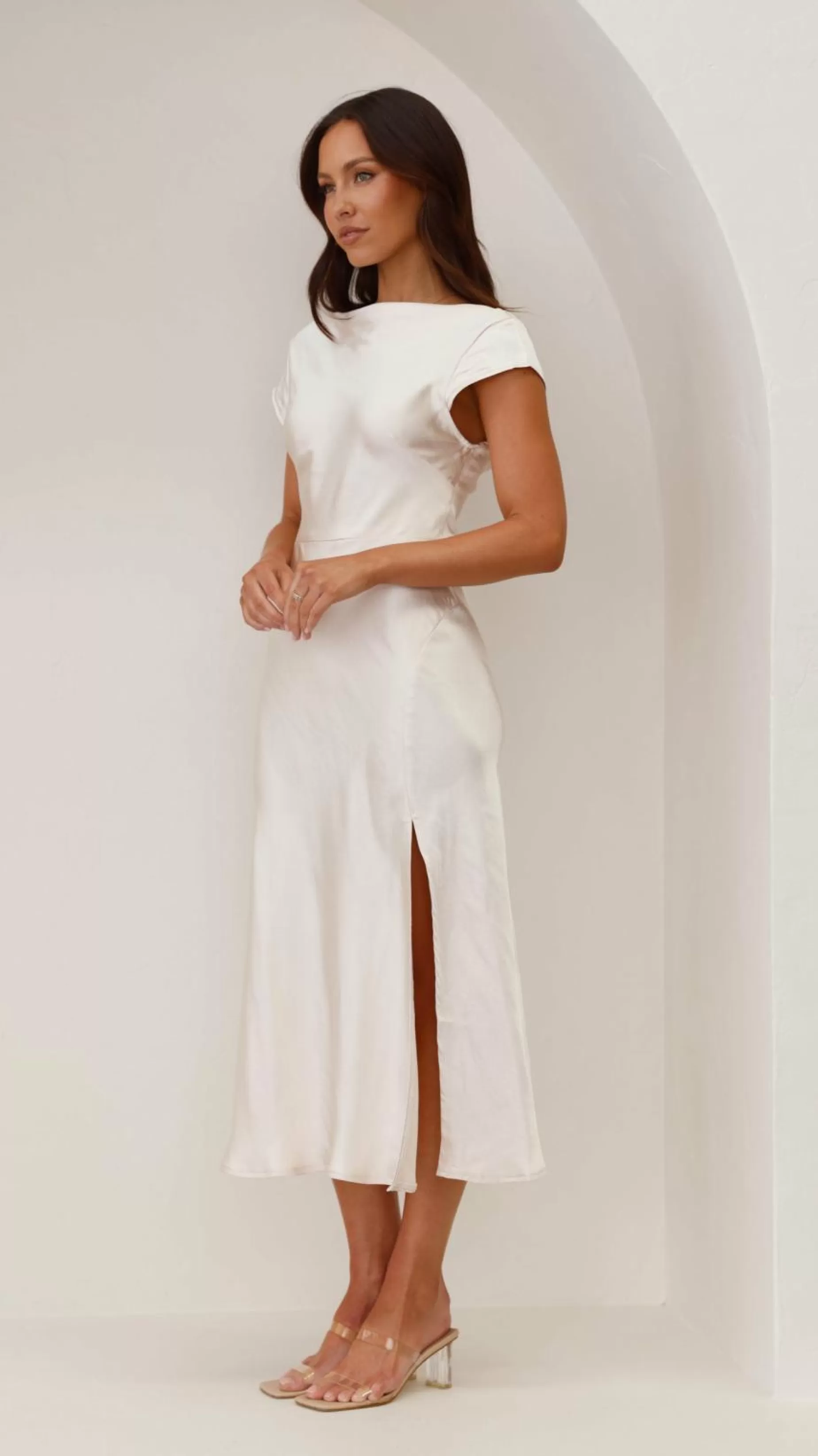Ivana Midi Dress - | Billy J Fashion