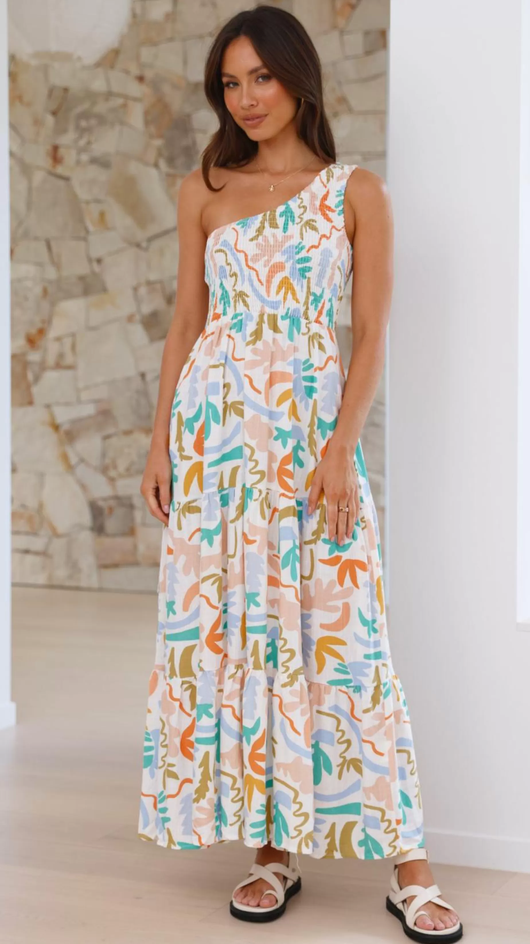 Jaci Midi Dress - | Billy J Store