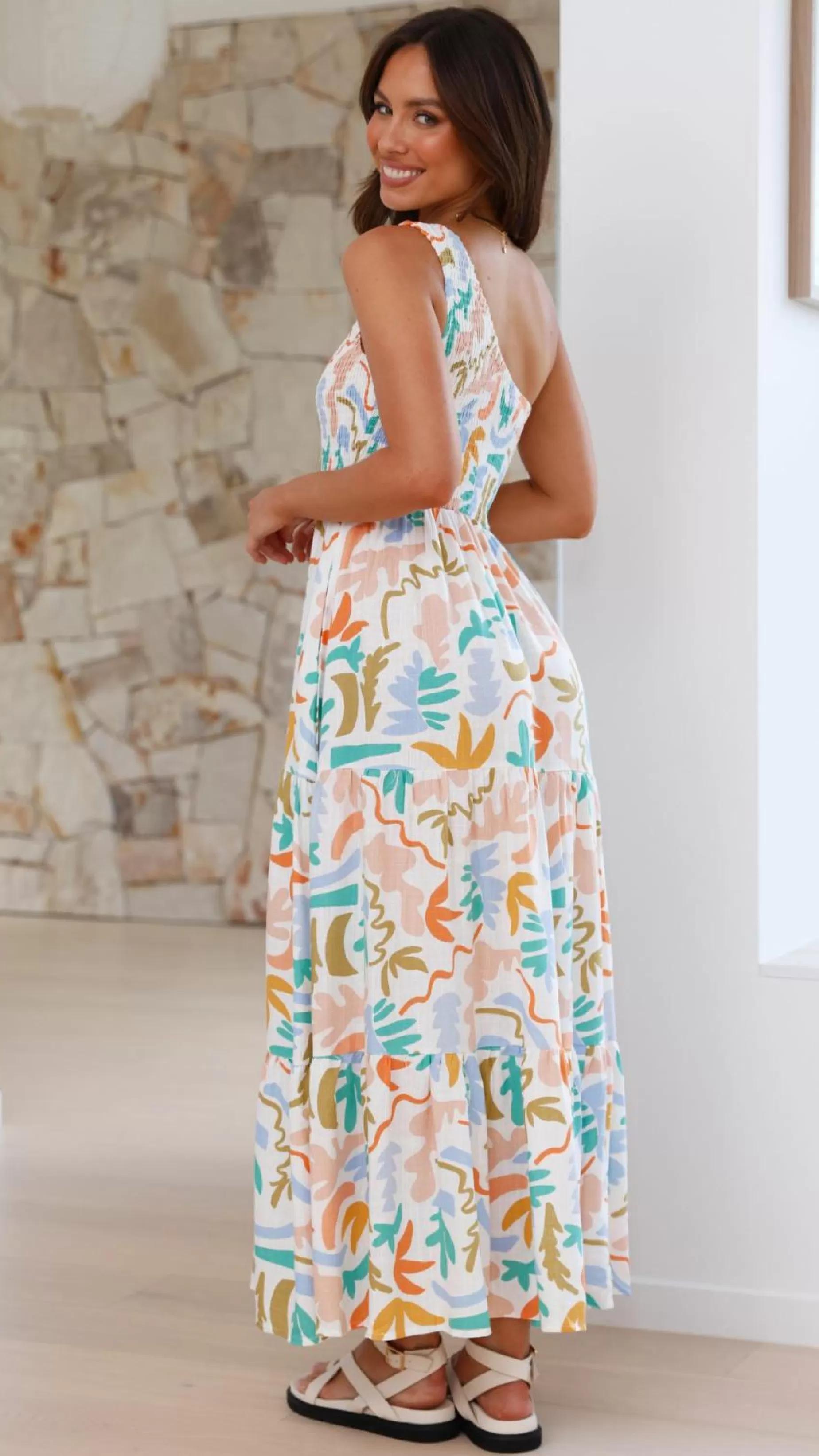 Jaci Midi Dress - | Billy J Store