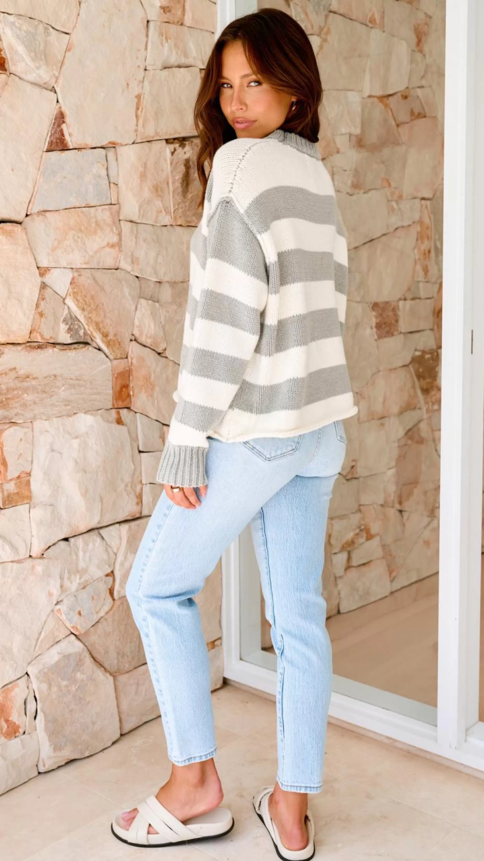 Jadin Knitted Jumper - | Billy J Online