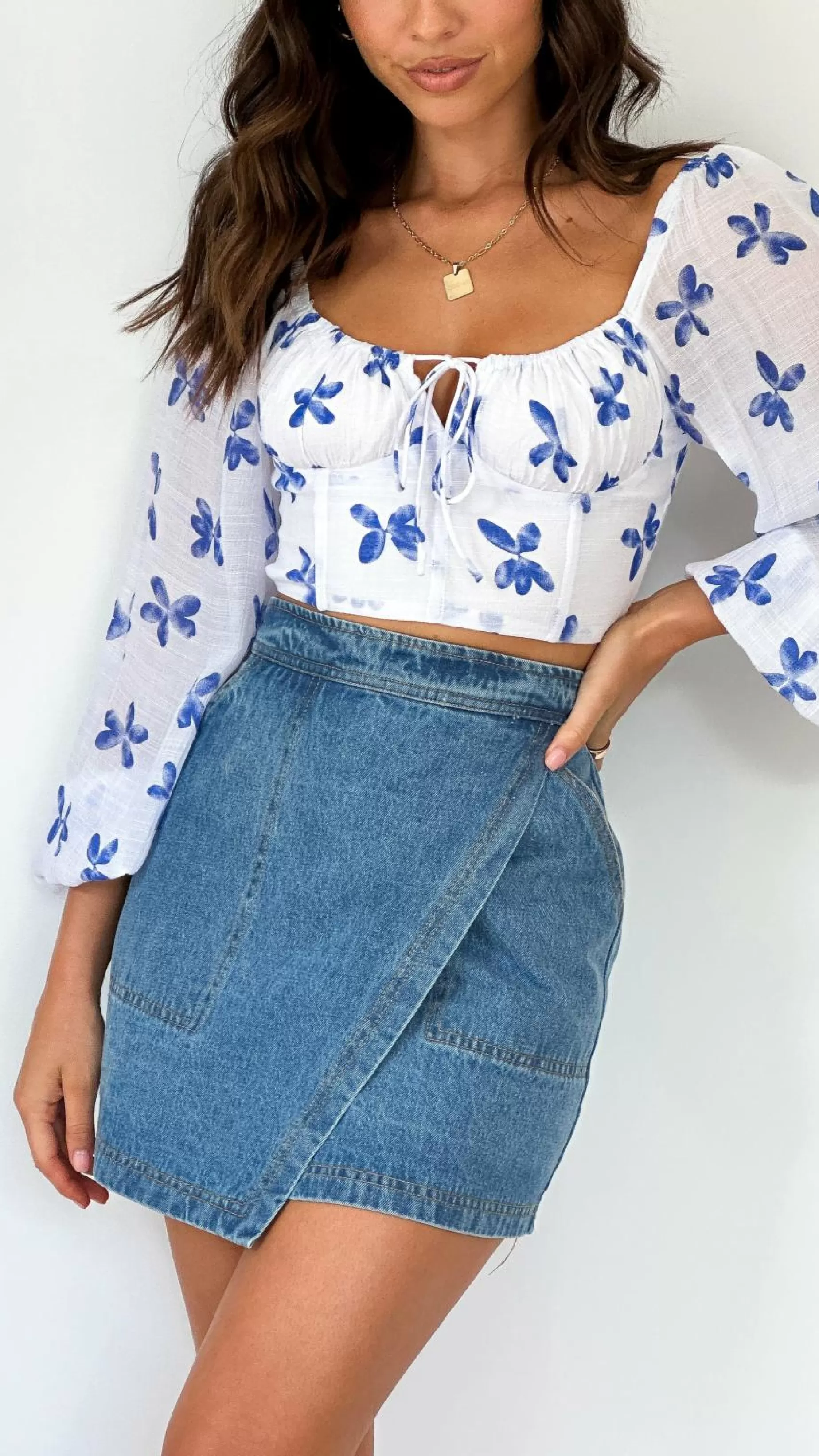 Jamaya Mini Skirt - | Billy J Clearance