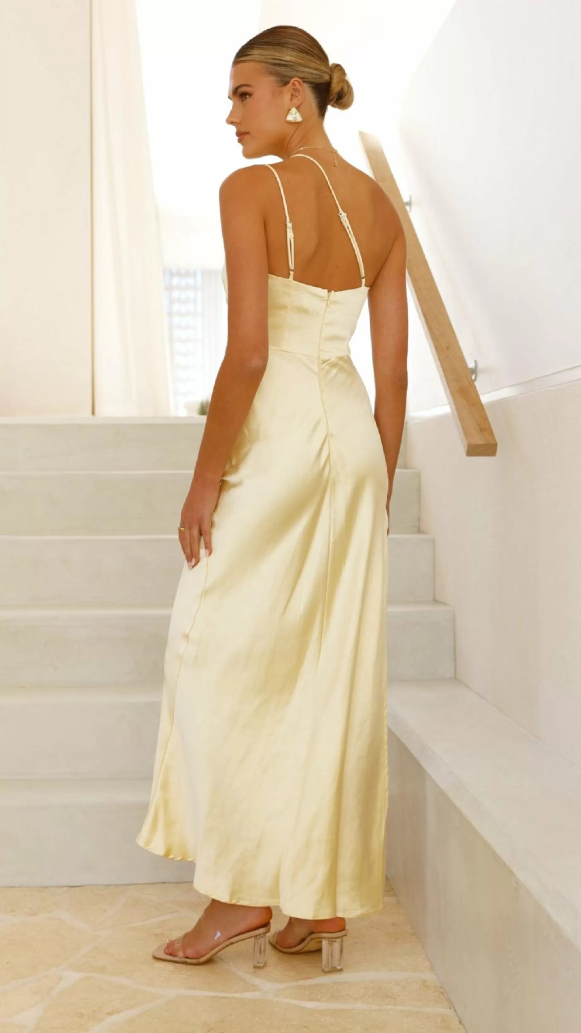 Jenna Maxi Dress - | Billy J Clearance