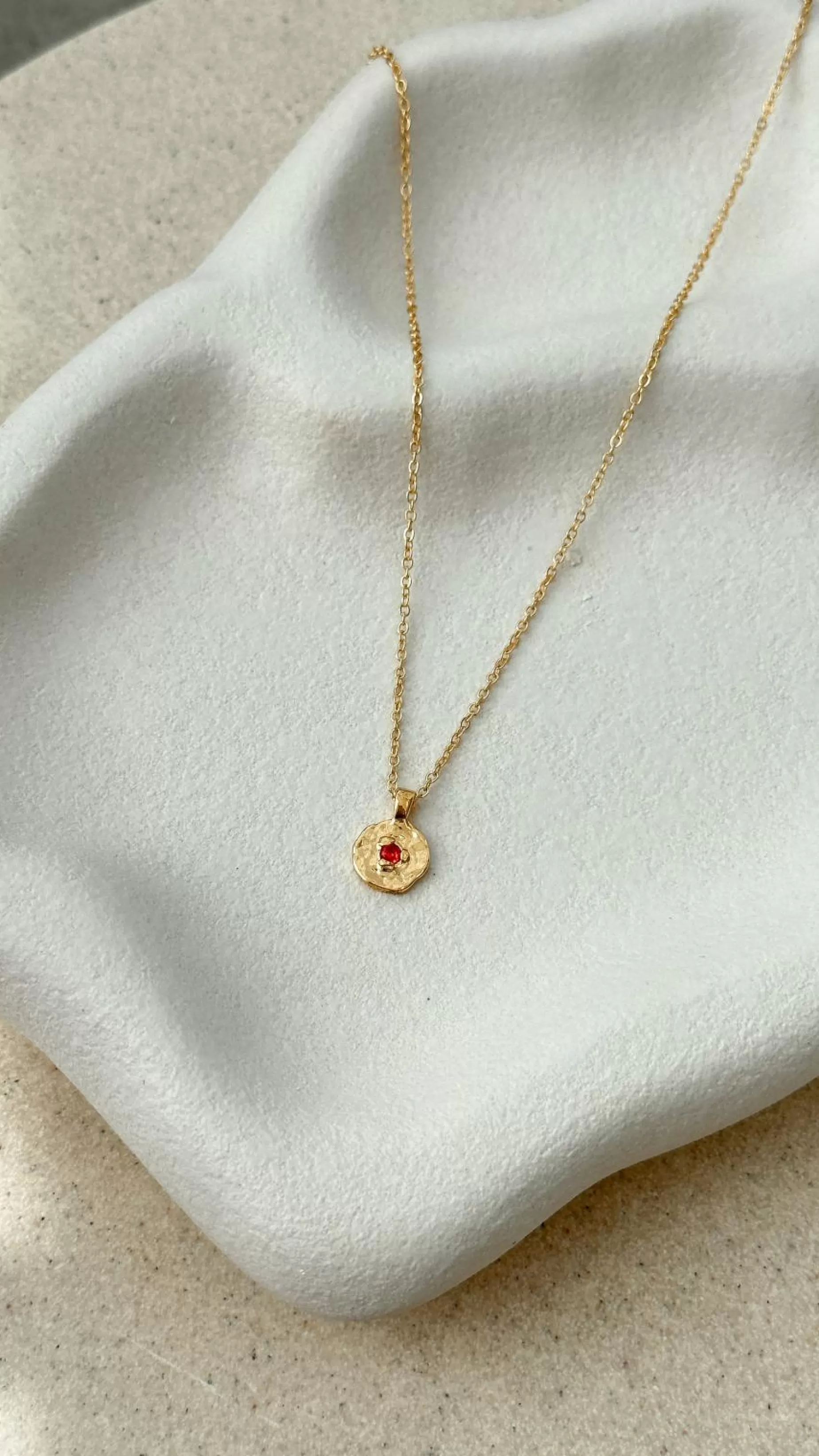 July Birthstone Necklace - | Billy J Discount
