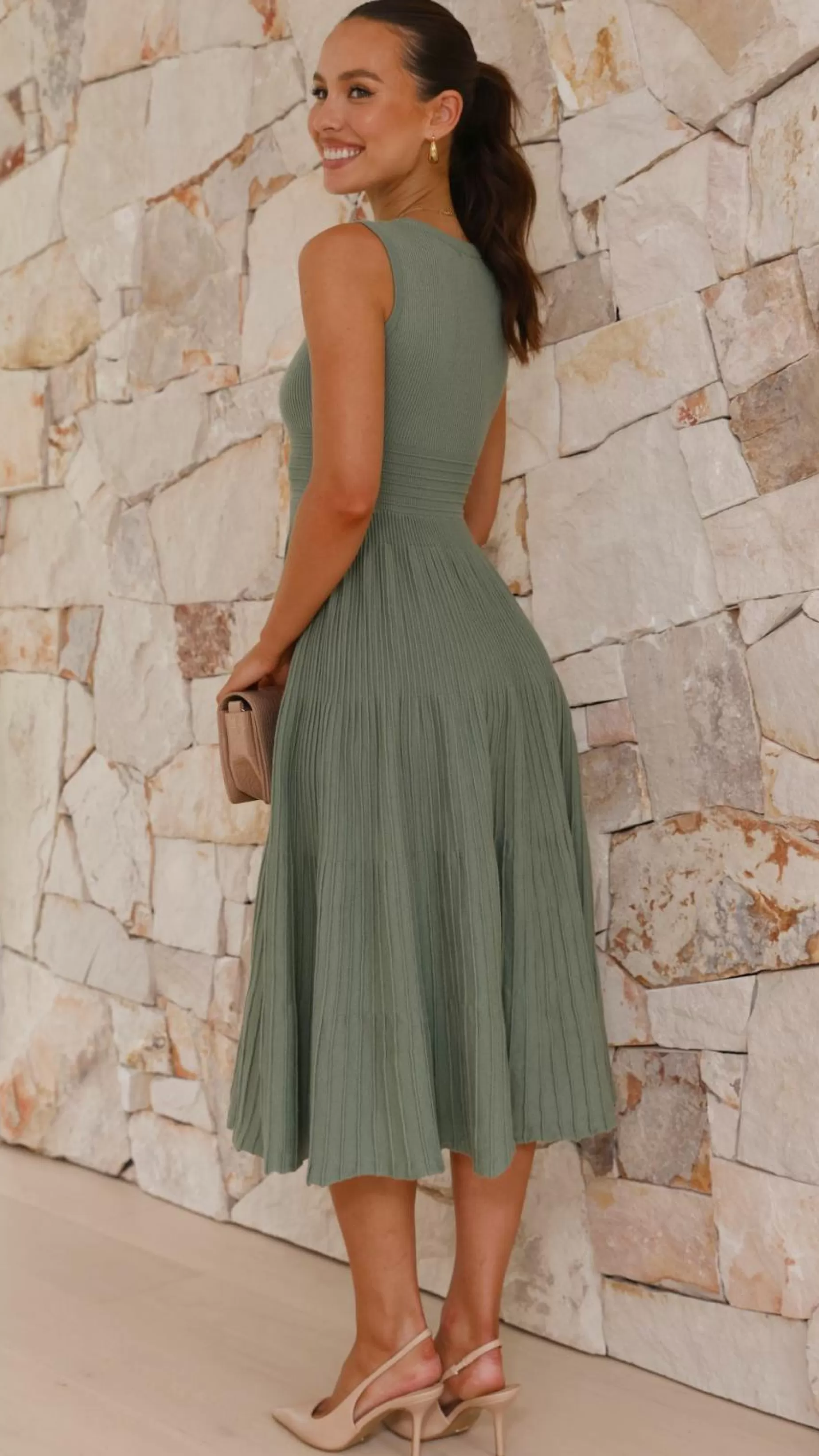 Kaida Midi Dress - | Billy J Cheap
