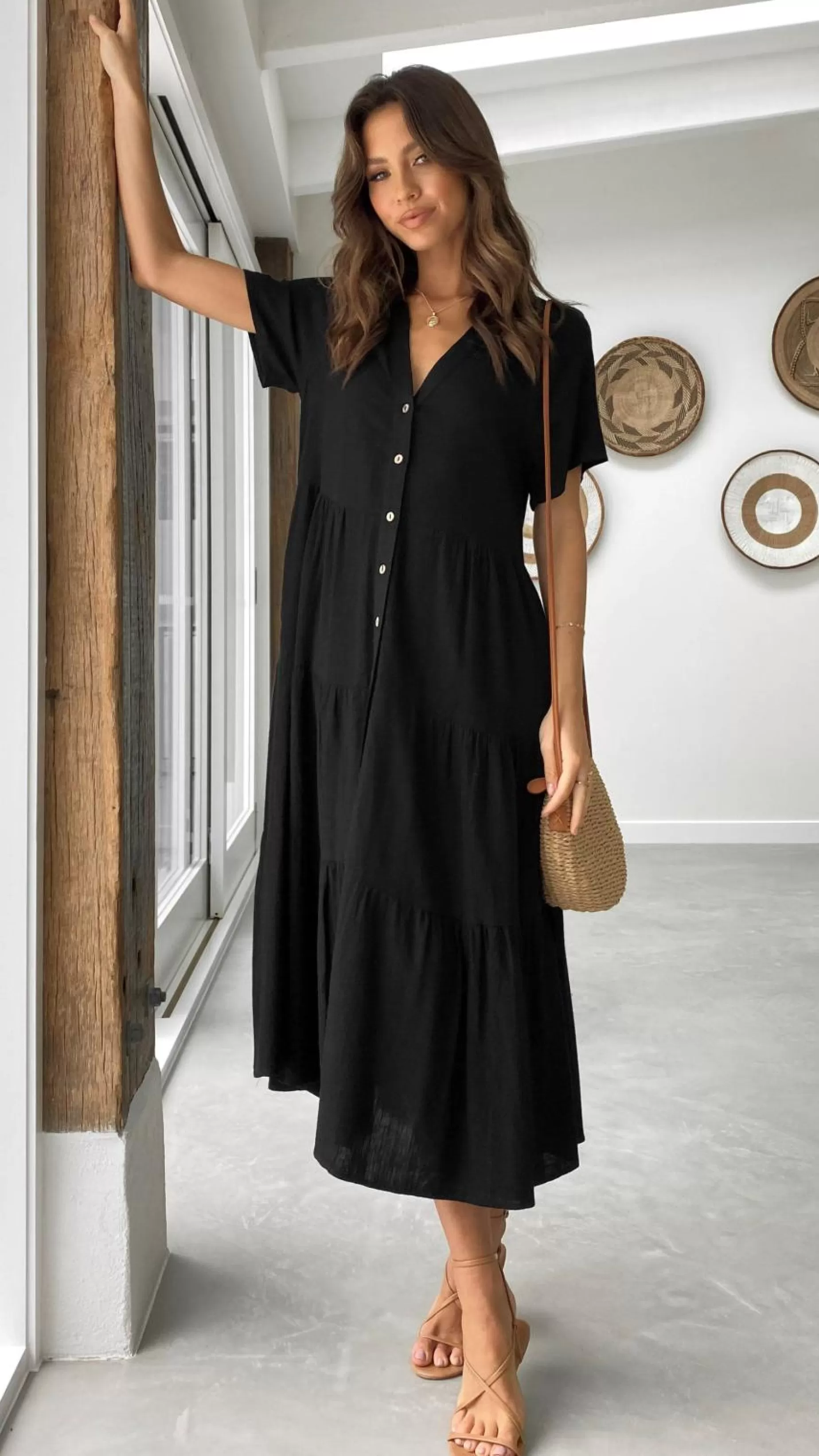 Kimberly Midi Dress - | Billy J Clearance