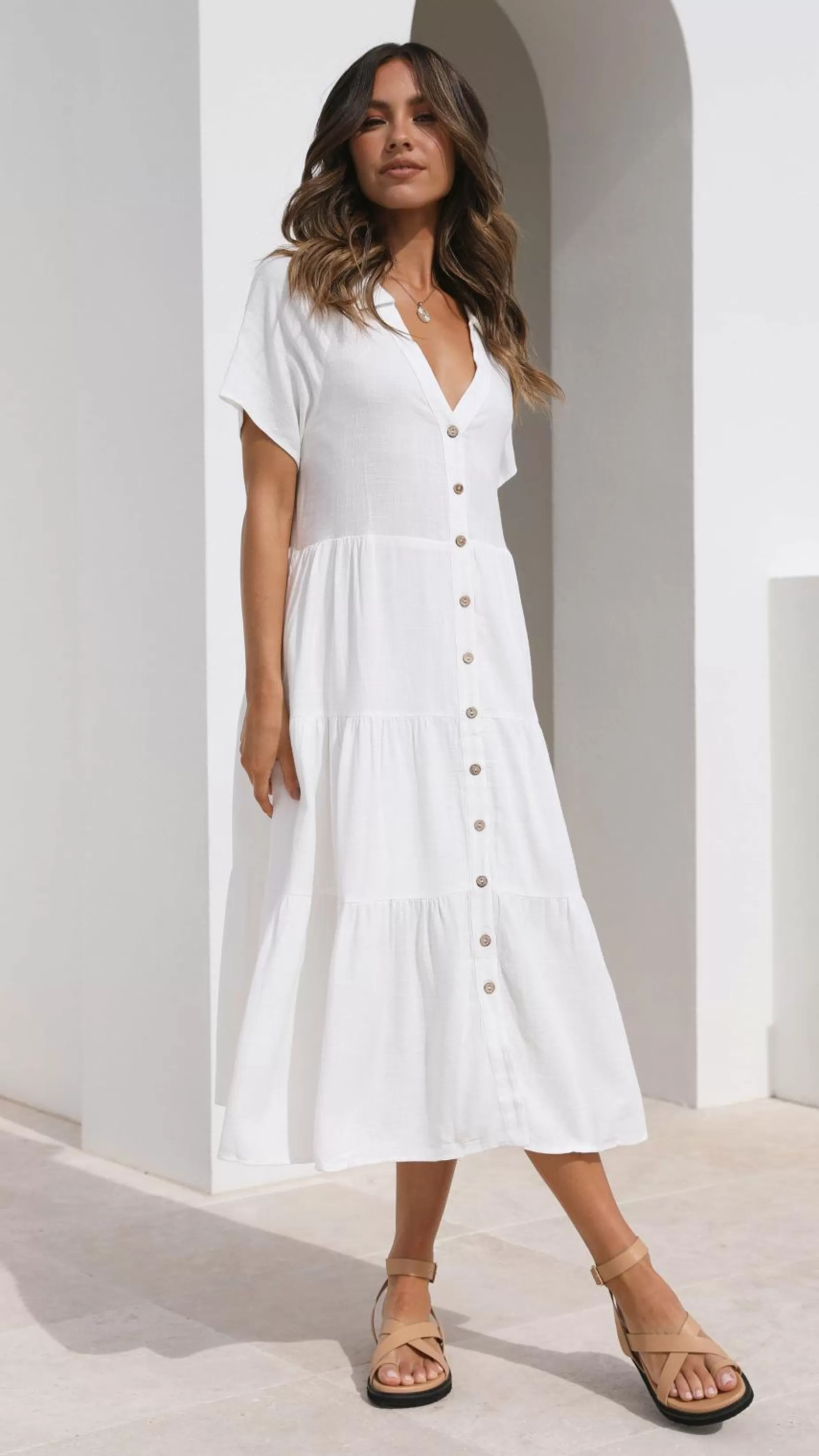 Kimberly Midi Dress - | Billy J Clearance