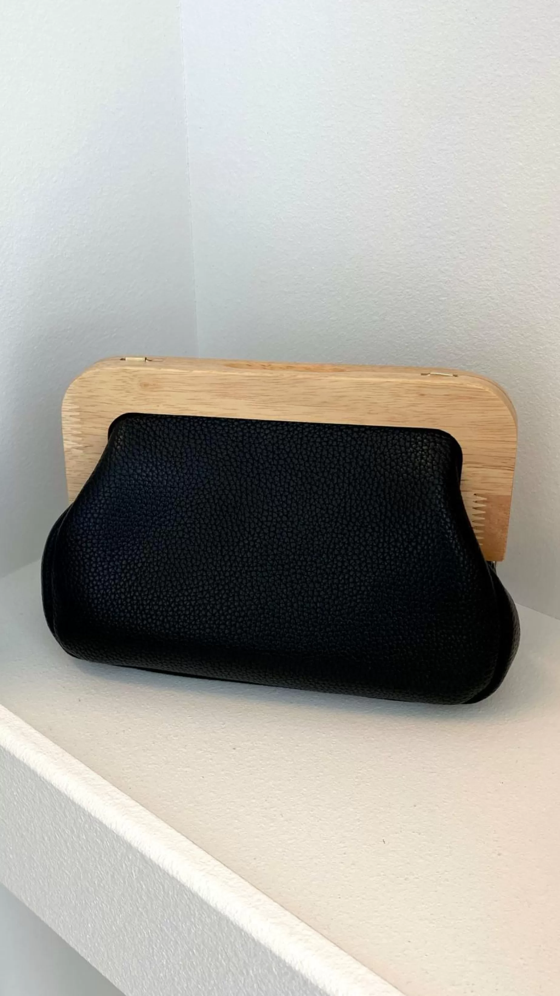 Kimmi Timber Frame Clutch - | Billy J Best Sale