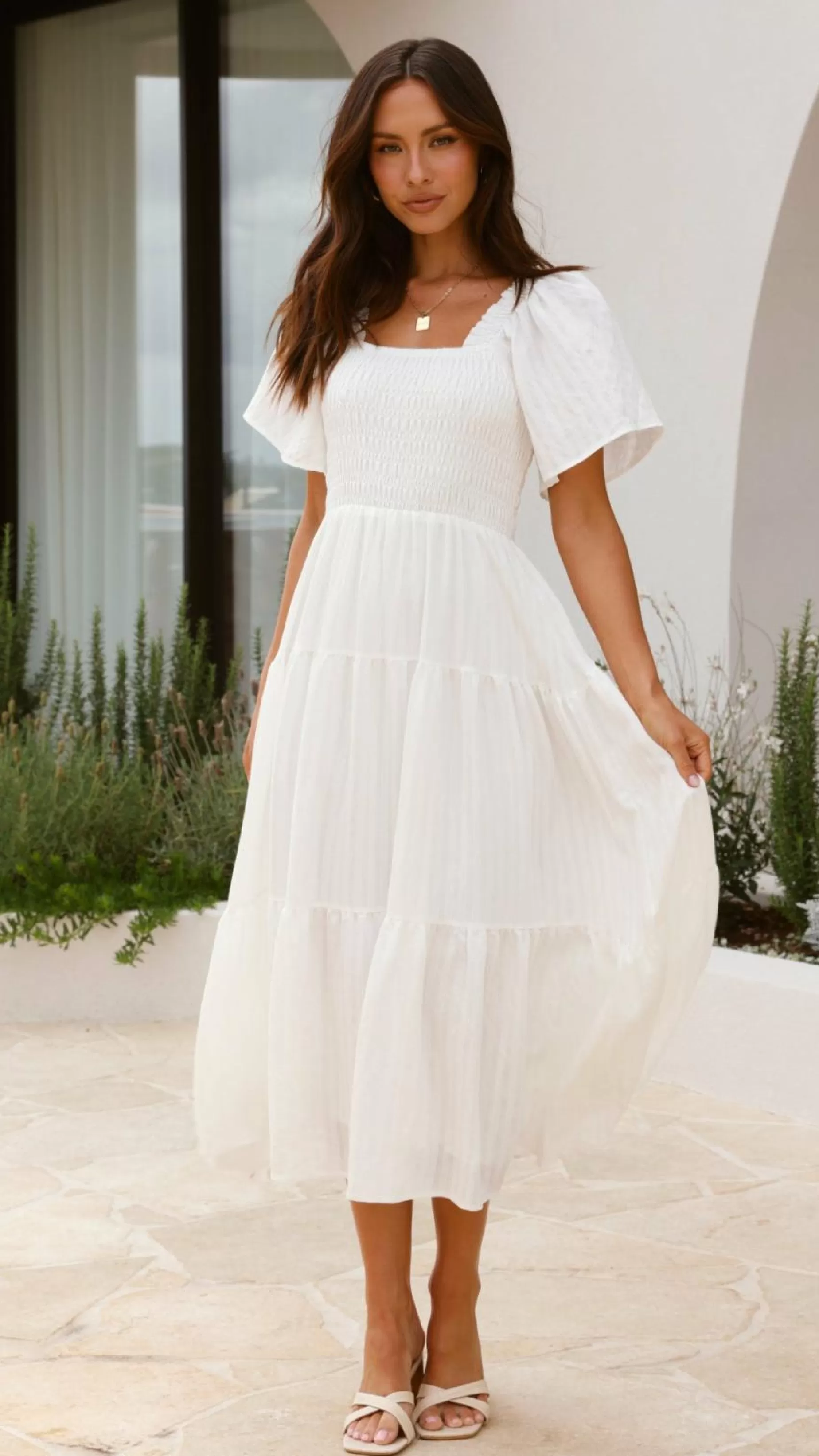 Lainey Midi Dress - | Billy J Clearance