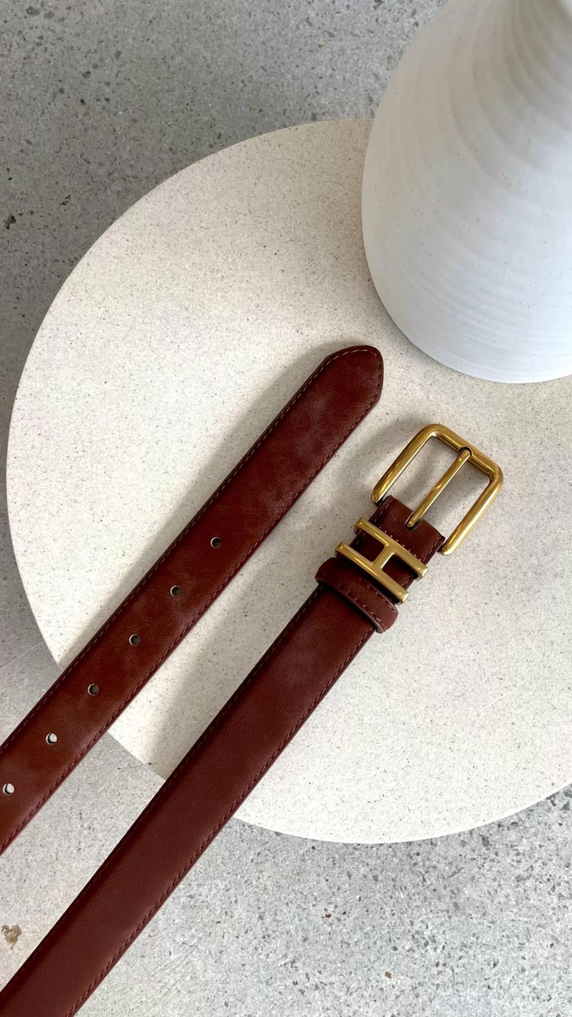 Lara Leather Belt - | Billy J New