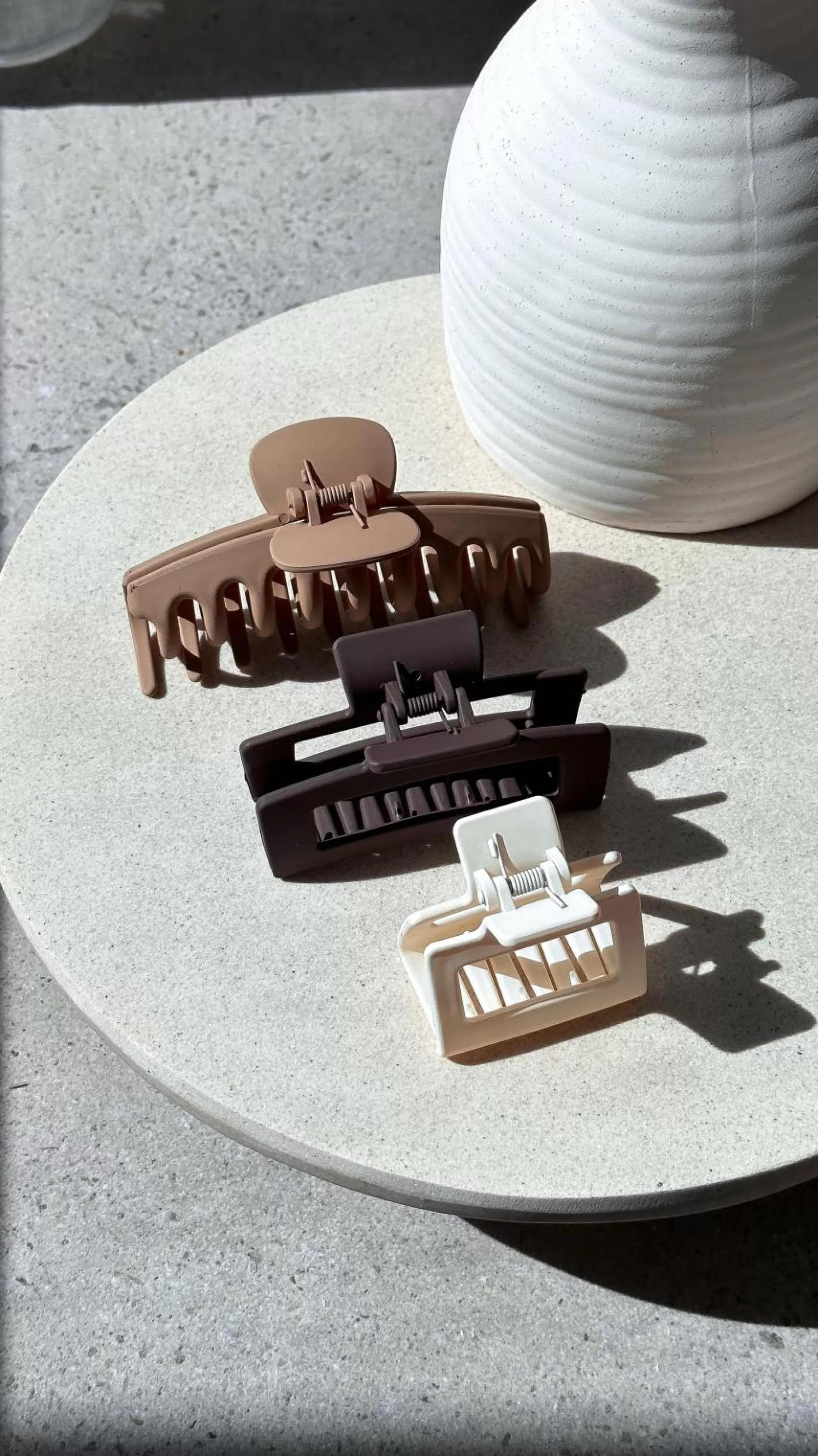 Larna 3 Pack Claw Clips - | Billy J Flash Sale