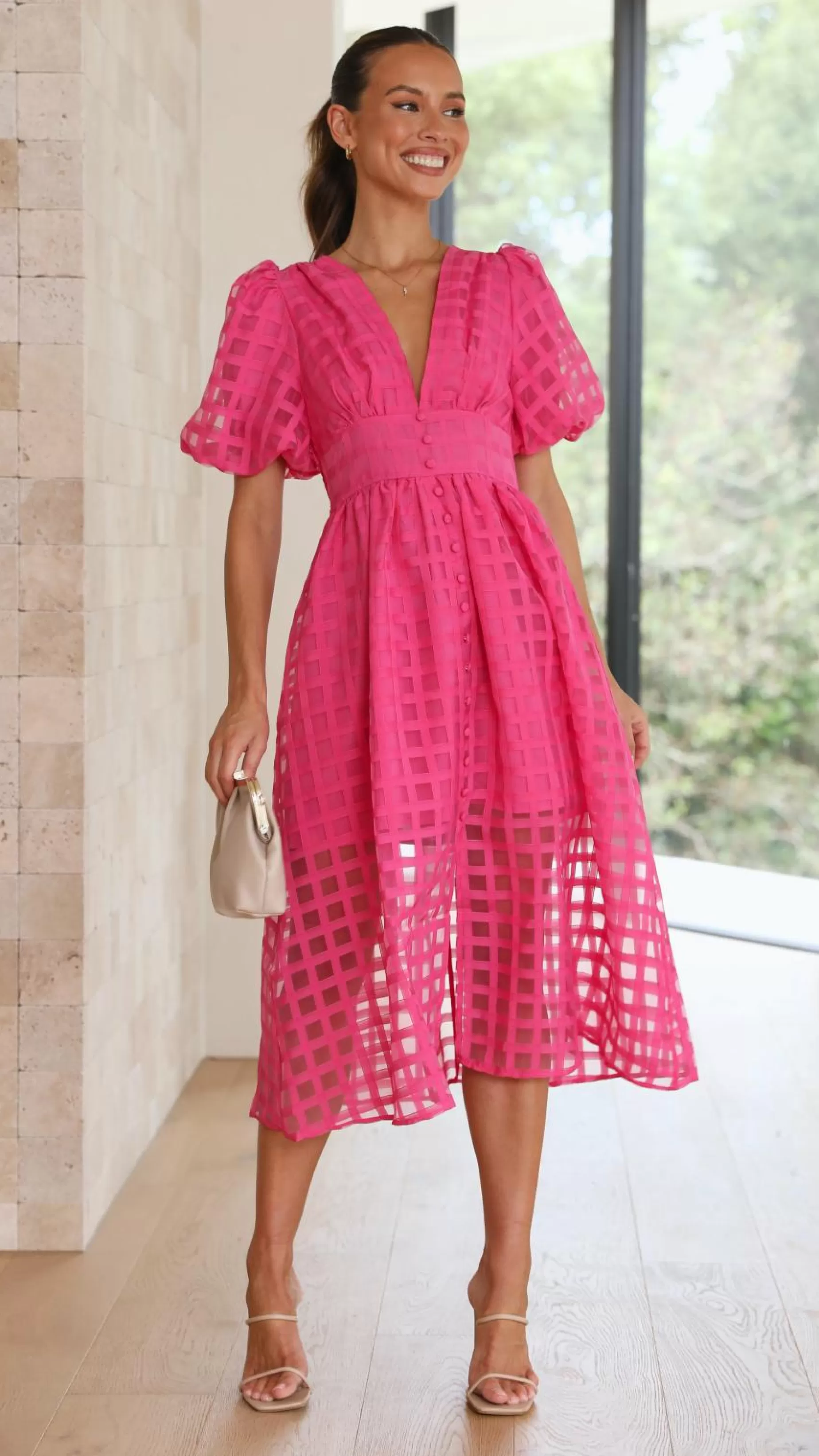 Liana Midi Dress - | Billy J Sale