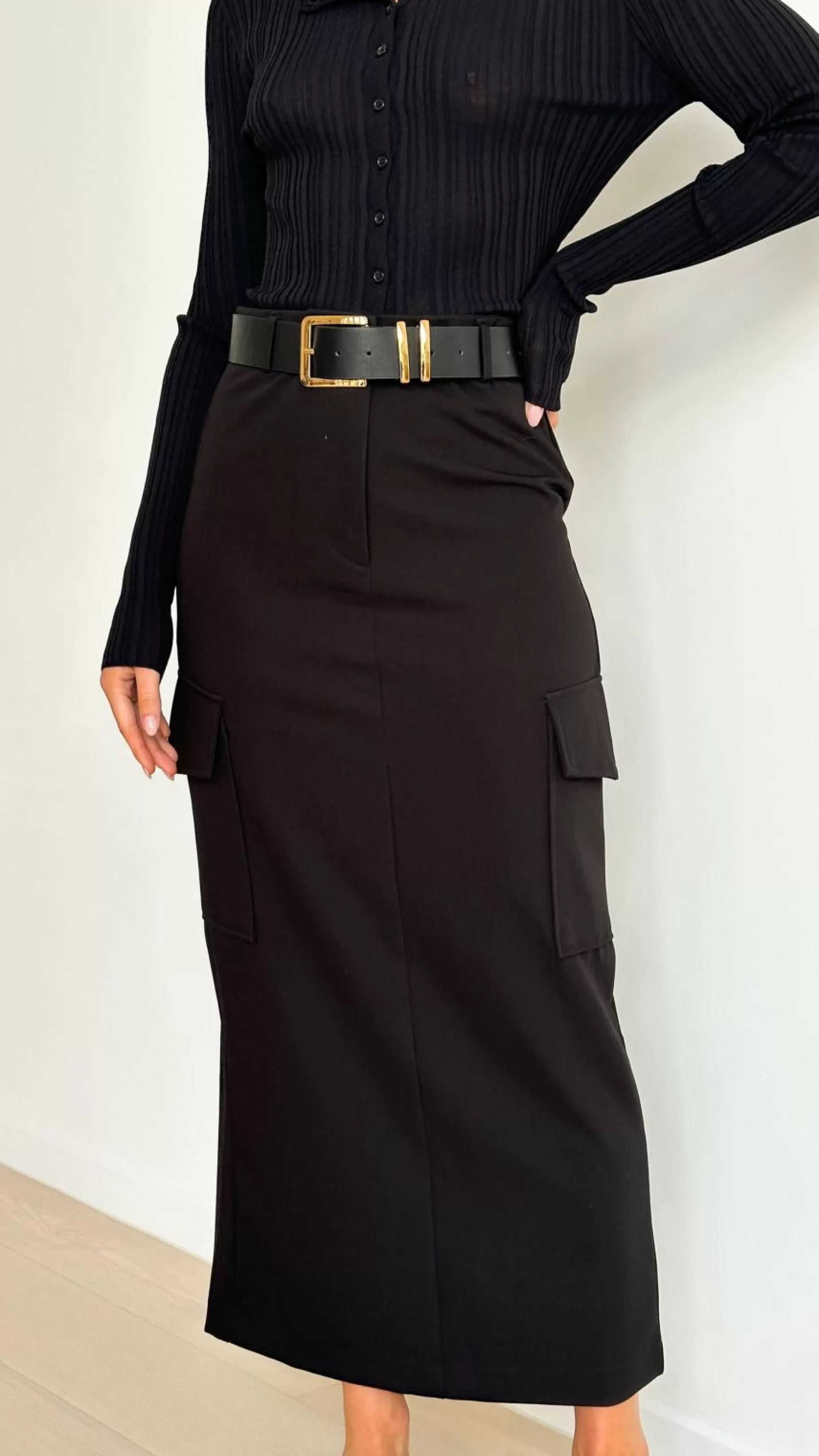 Macy Maxi Skirt - | Billy J New