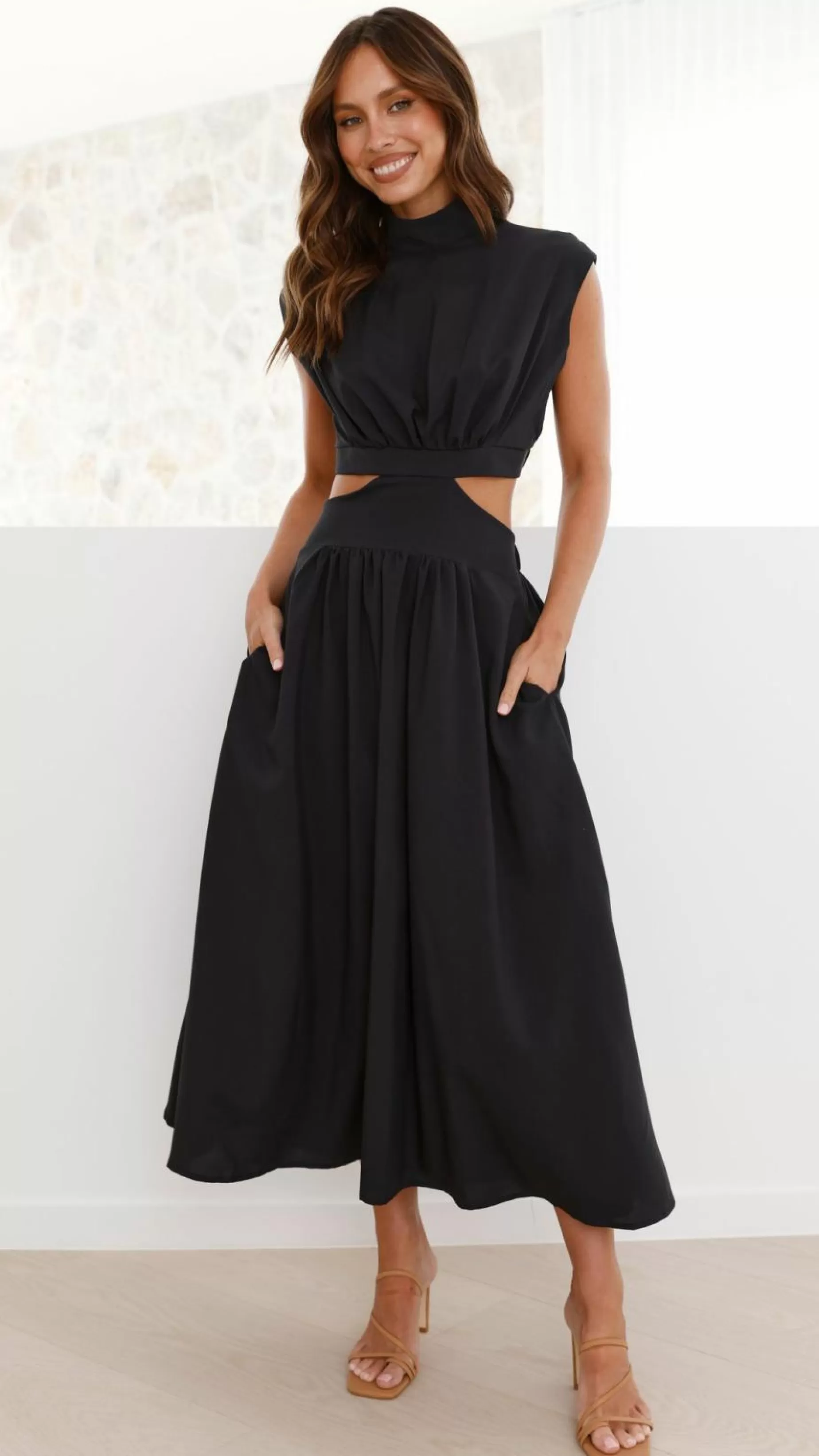Maddison Midi Dress - | Billy J Cheap